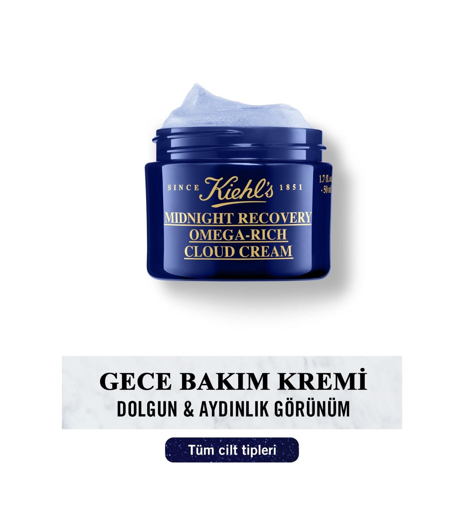 Kiehl's MIDNIGHT RECOVERY OMEGA RICH CLOUD CREAM 50 ML KEYON850