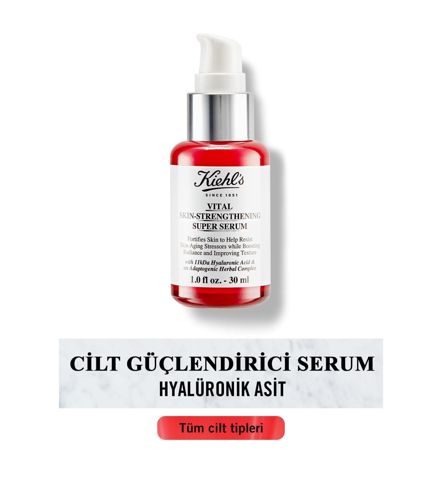Kiehl's Anti-Aging Anti-Fine Lines and Skin Barrier Strengthening Super Serum 30 ML - Buy Online on GoSupps.com