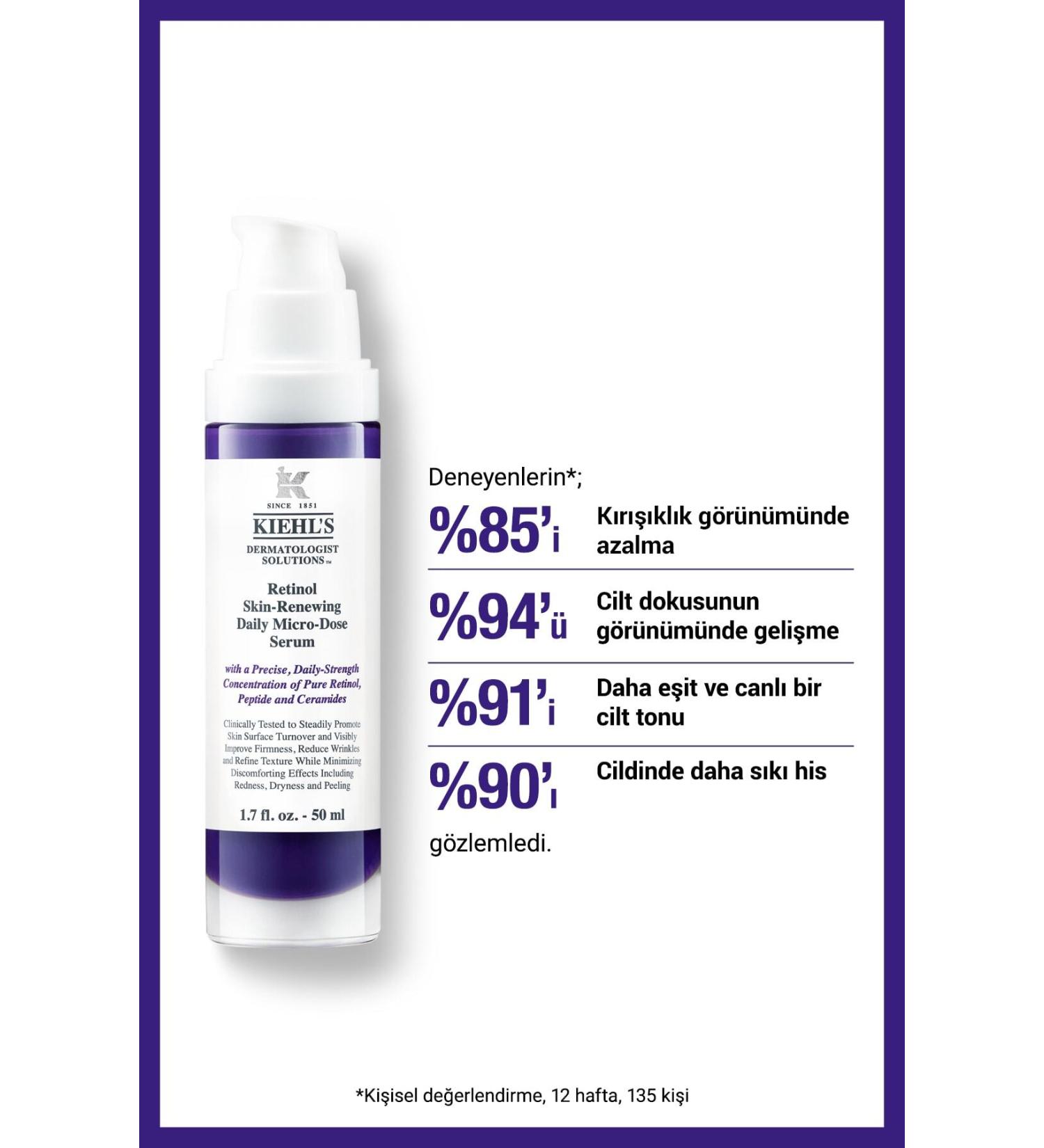 Kiehl's Anti-Wrinkle and Firming Daily Serum 50 ml - Buy Online on GoSupps.com