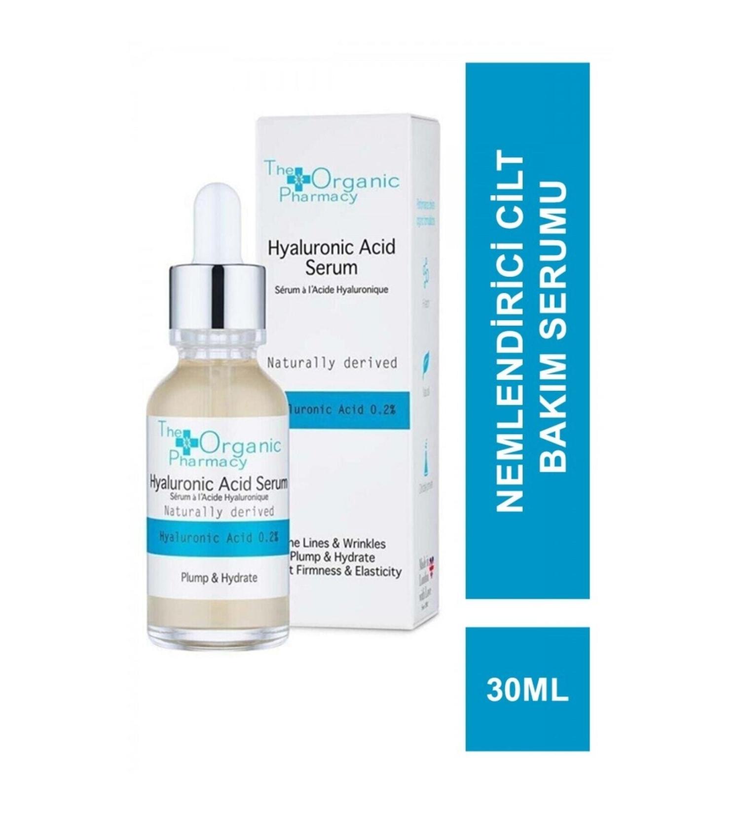 The Organic Pharmacy HYALURONIC ACID SERUM - SKIN RENEWAL ORGANIC SERUM WITH HYALURONIC ACID 30 ML DKHAIR358