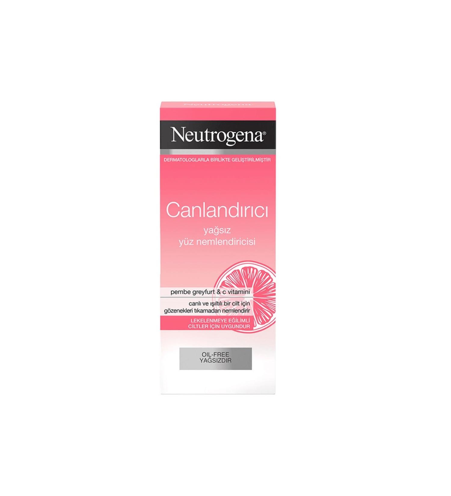 Neutrogena Revitalizing Pink Grapefruit Oil-Free Moisturizer 50ml