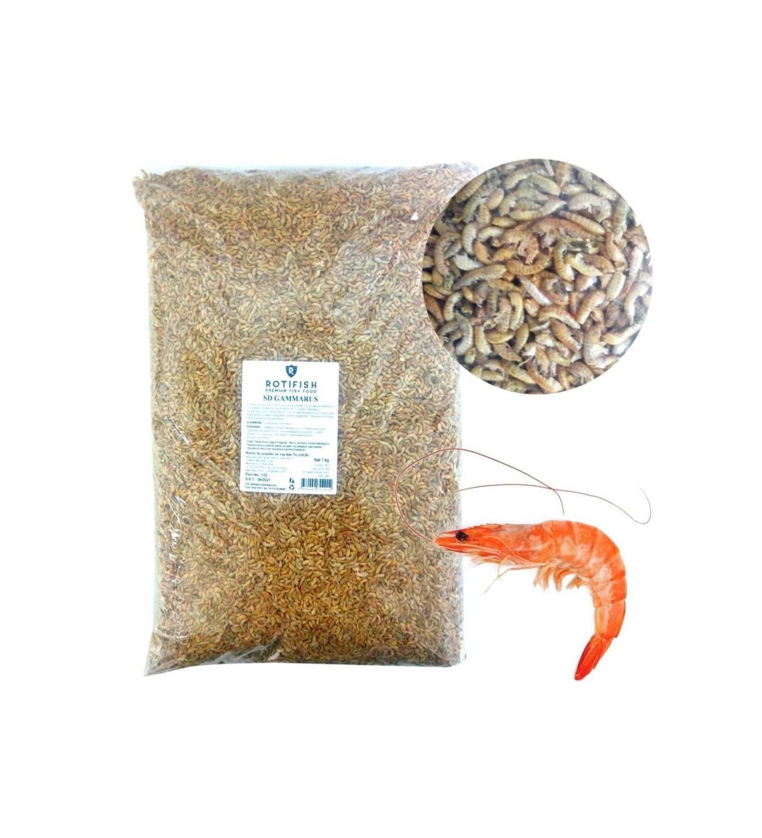 Rotifish Gammarus (Dried Shrimp) 100 GR