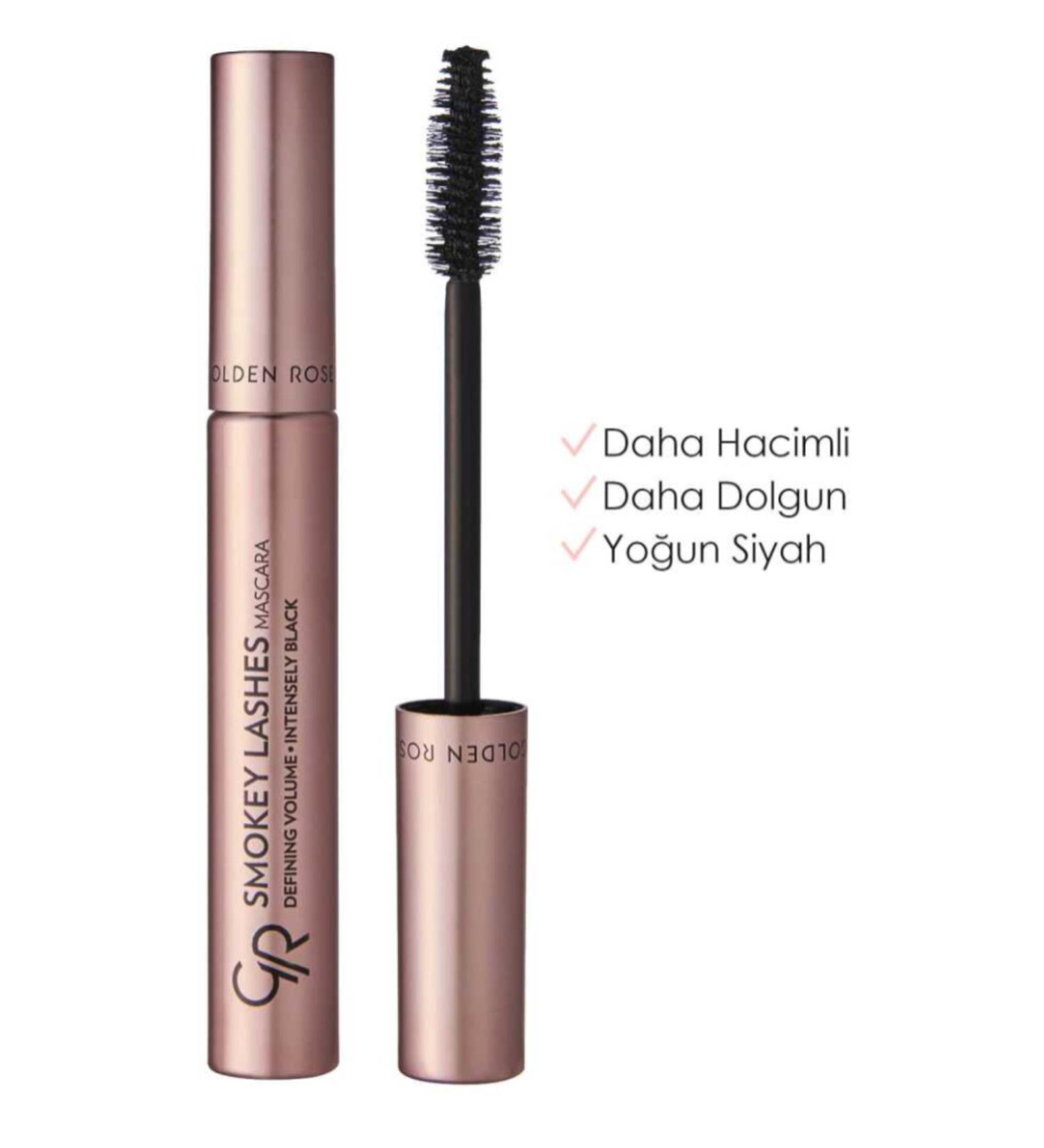 Golden Rose Smokey Lashes Mascara - Black - Volumizing Mascara