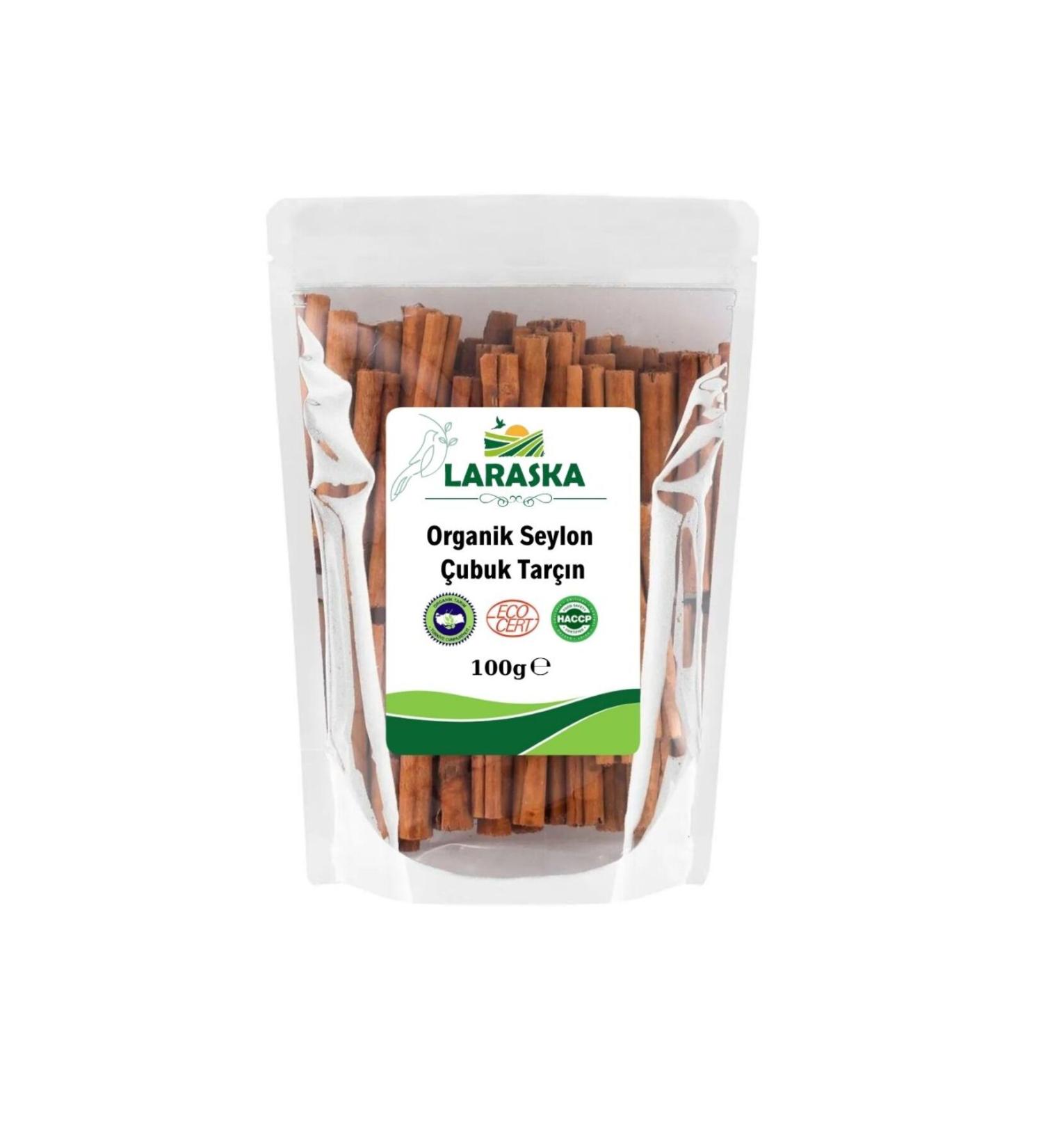 Laraska Organic Organic Ceylon - Ceylon Cinnamon Sticks 100g - Organic Ceylon Cinnamon Sticks - Buy Online on GoSupps.com