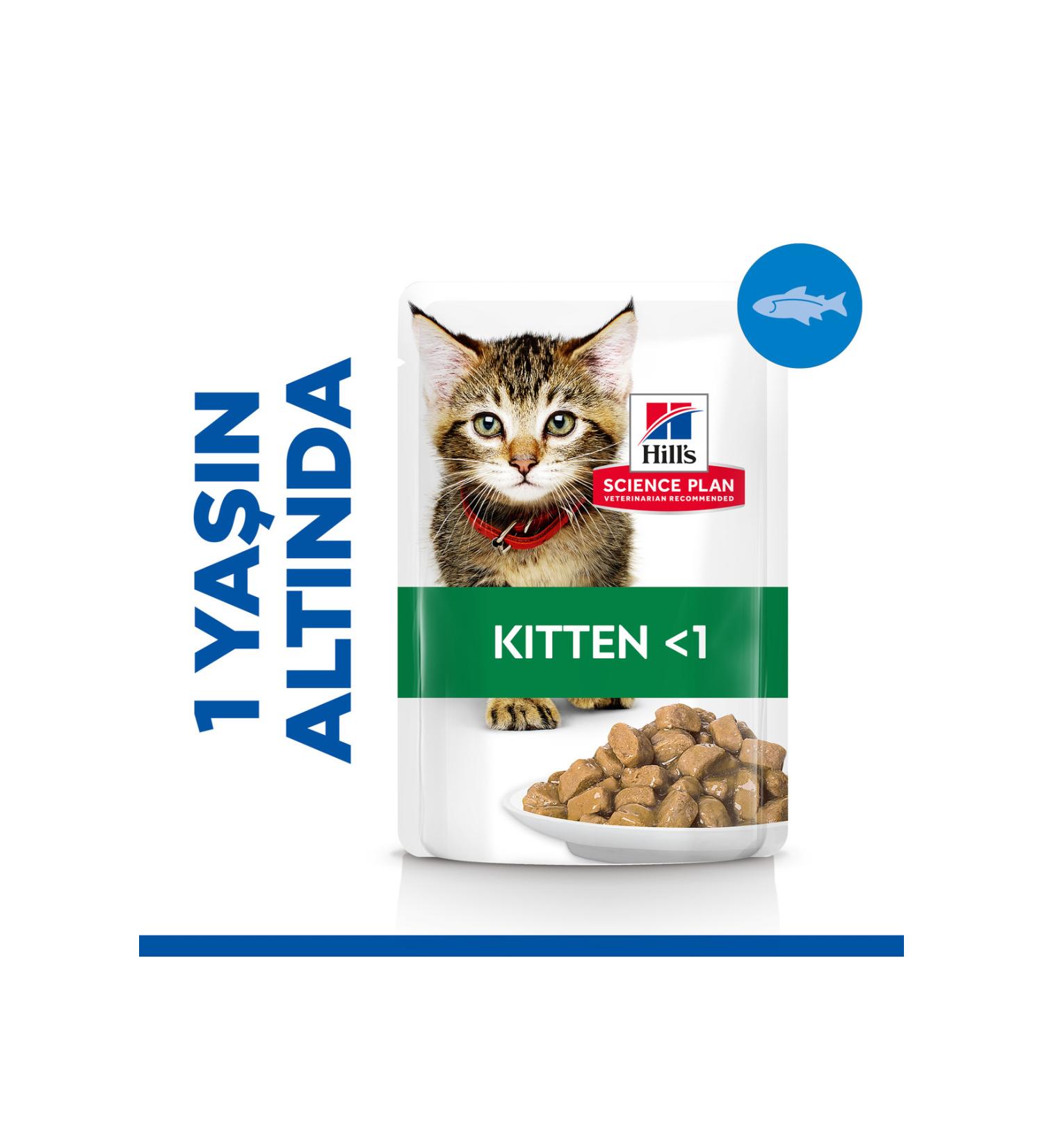 Hill's SCIENCE PLAN Ocean Fish Kitten Pouch 12X85g - Buy Online on GoSupps.com