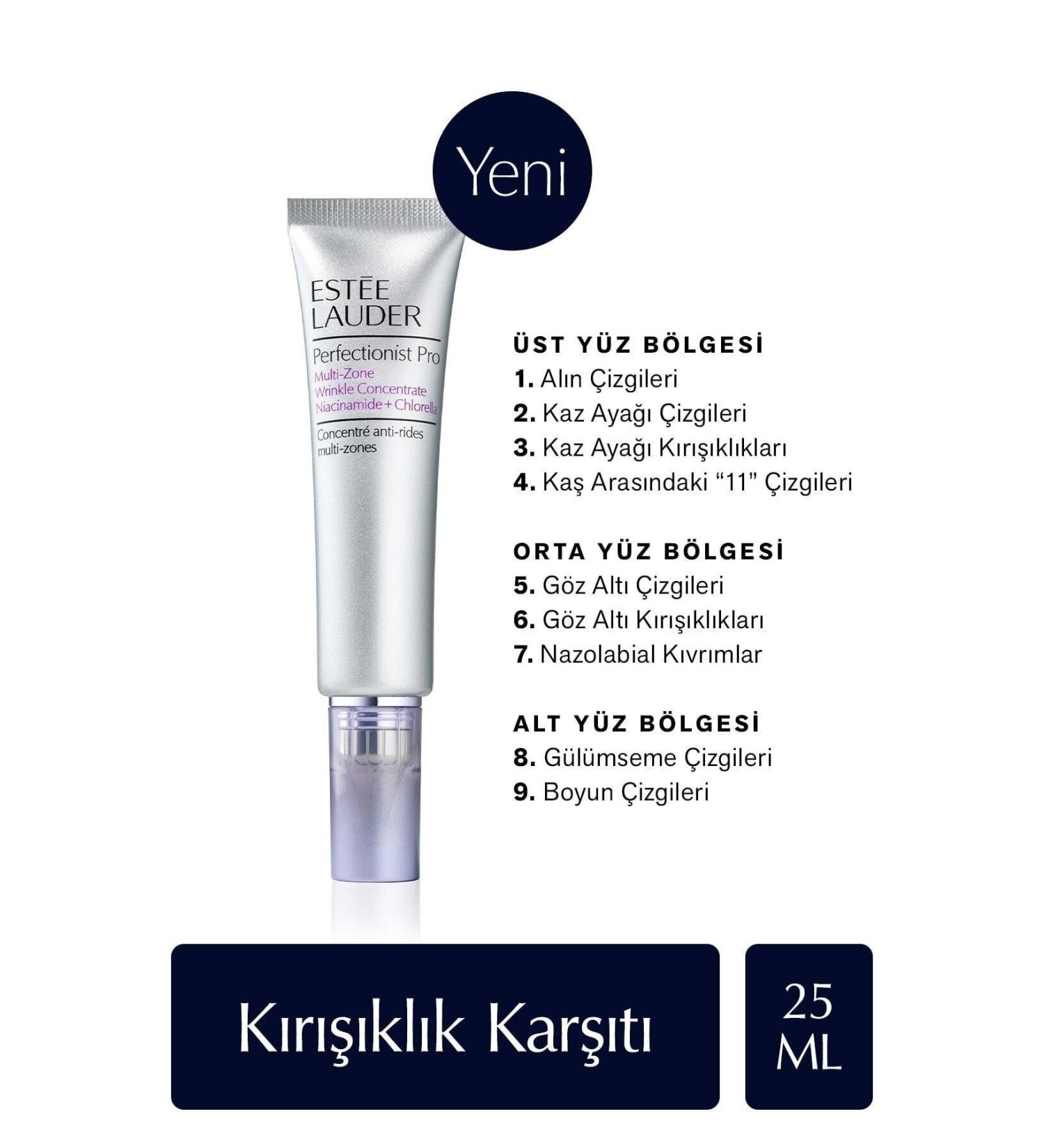 Estee Lauder MULTI-ZONE WRINKLE REMOVER SK N BR GHTEN NG CONCENTRATE CONTA NING N AC NAM DE 25.ML GKHAIR414 - Buy Online on GoSupps.com