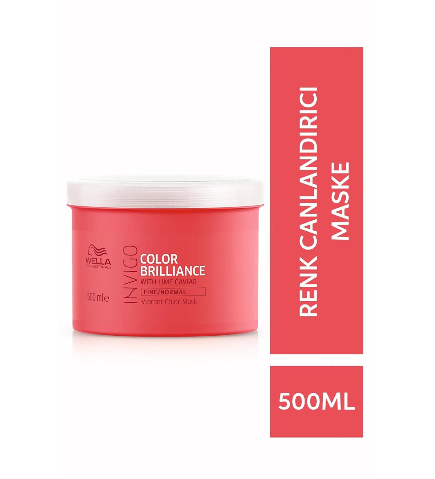 Wella Invigo Color Brilliance-Revitalizing Care Mask for Treated Hair 500 ml CYT4979464622