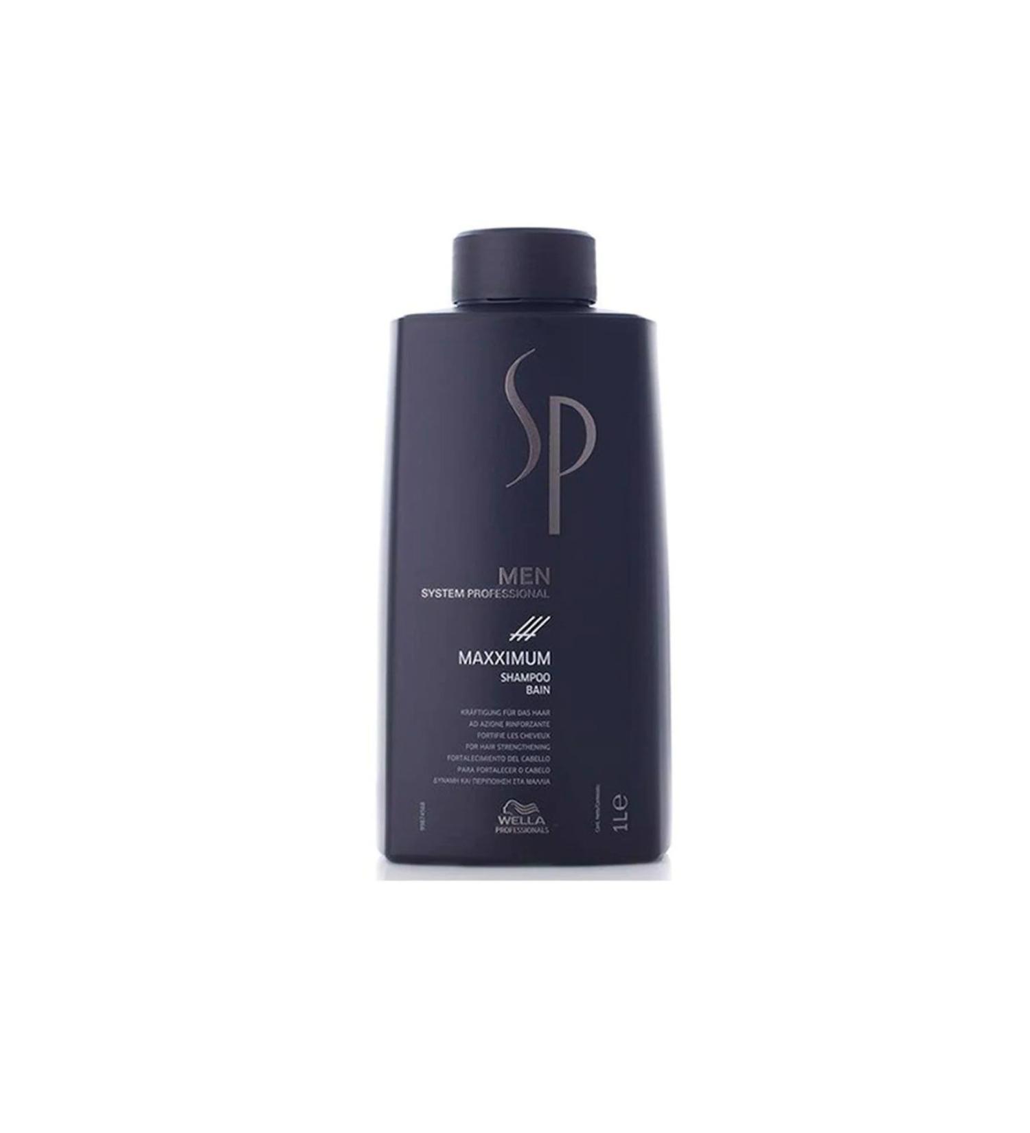 Wella Sp Men Maxximum Hair Loss Prevention Strengthening Shampoo 1000 ML CYT7789965522566322852226374