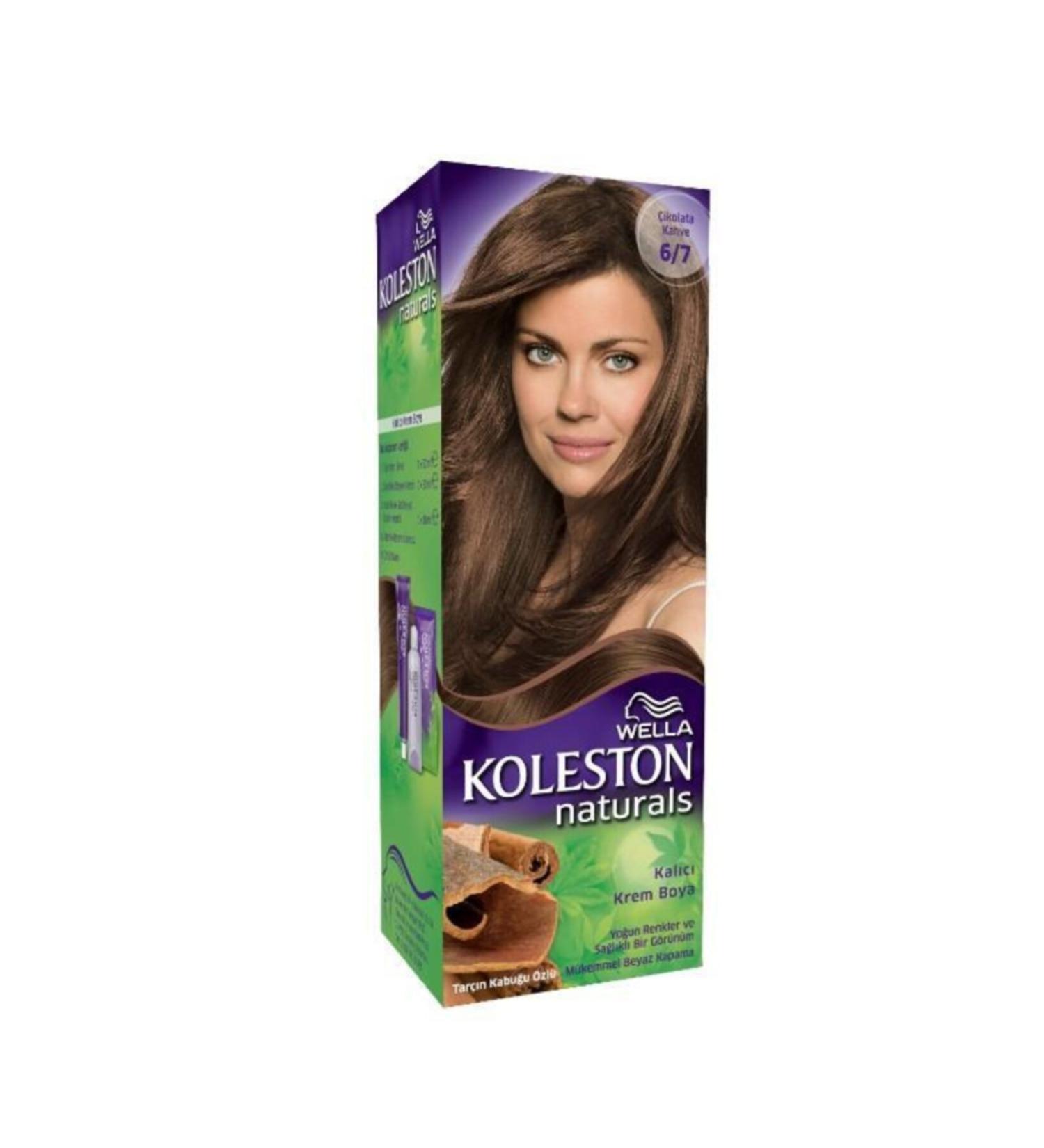 Wella Naturals Chocolate Brown 6.7 Hair Dye