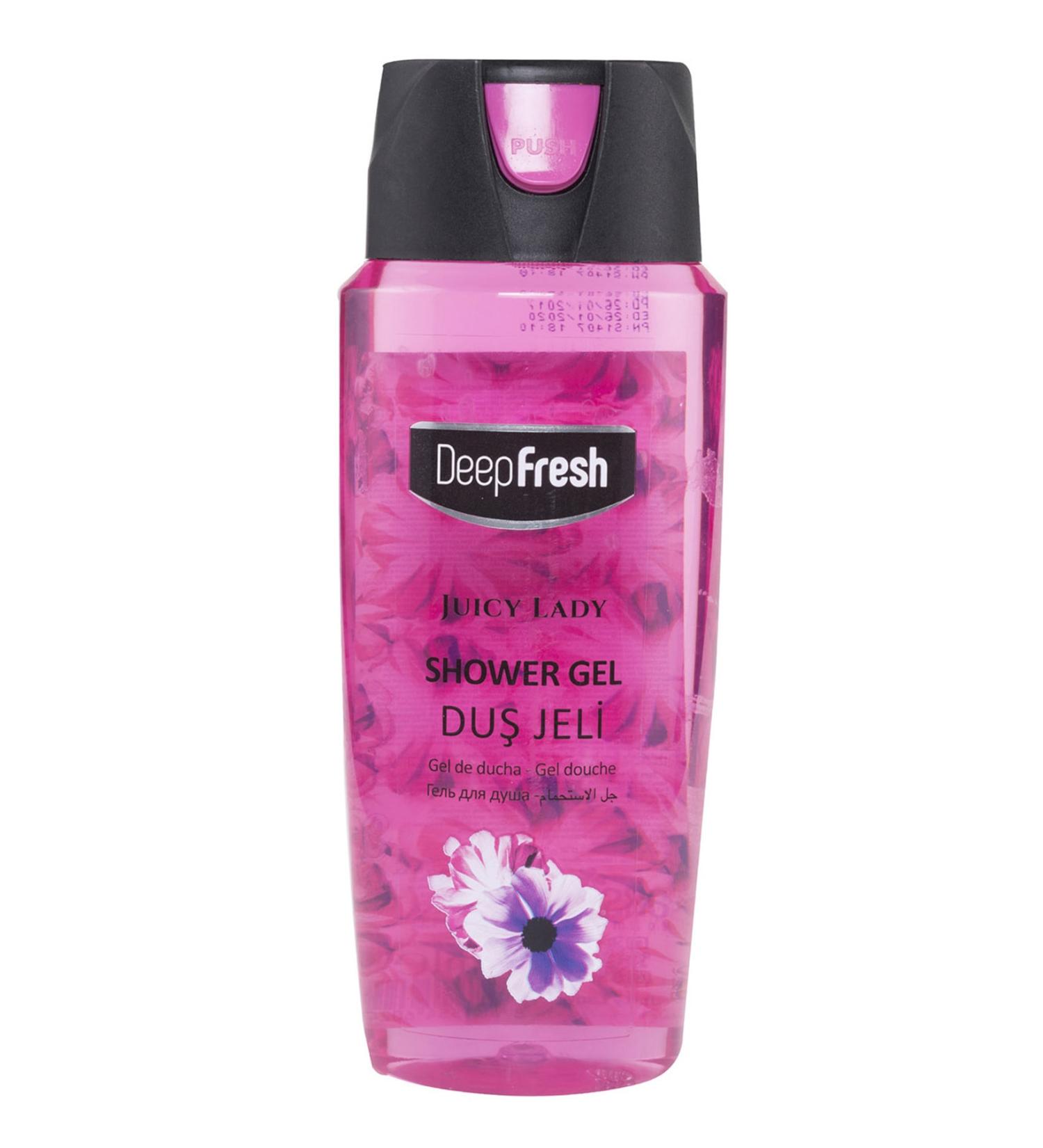 Deep Fresh Practical Cover Women Shower Gel Juicy Lady 500 ml - Buy Online on GoSupps.com