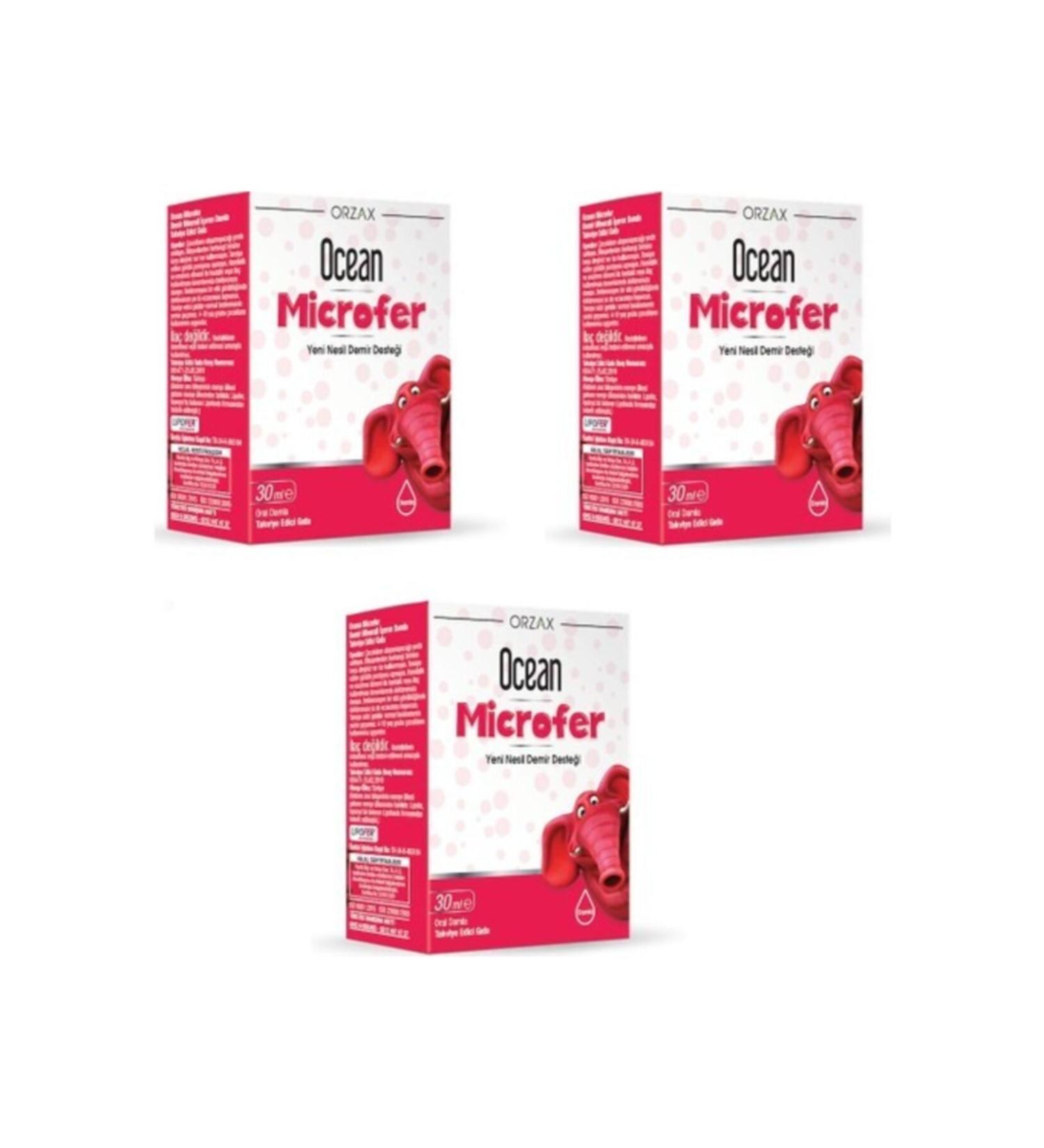 Ocean Orzax Microfer Oral Drops 30 ml