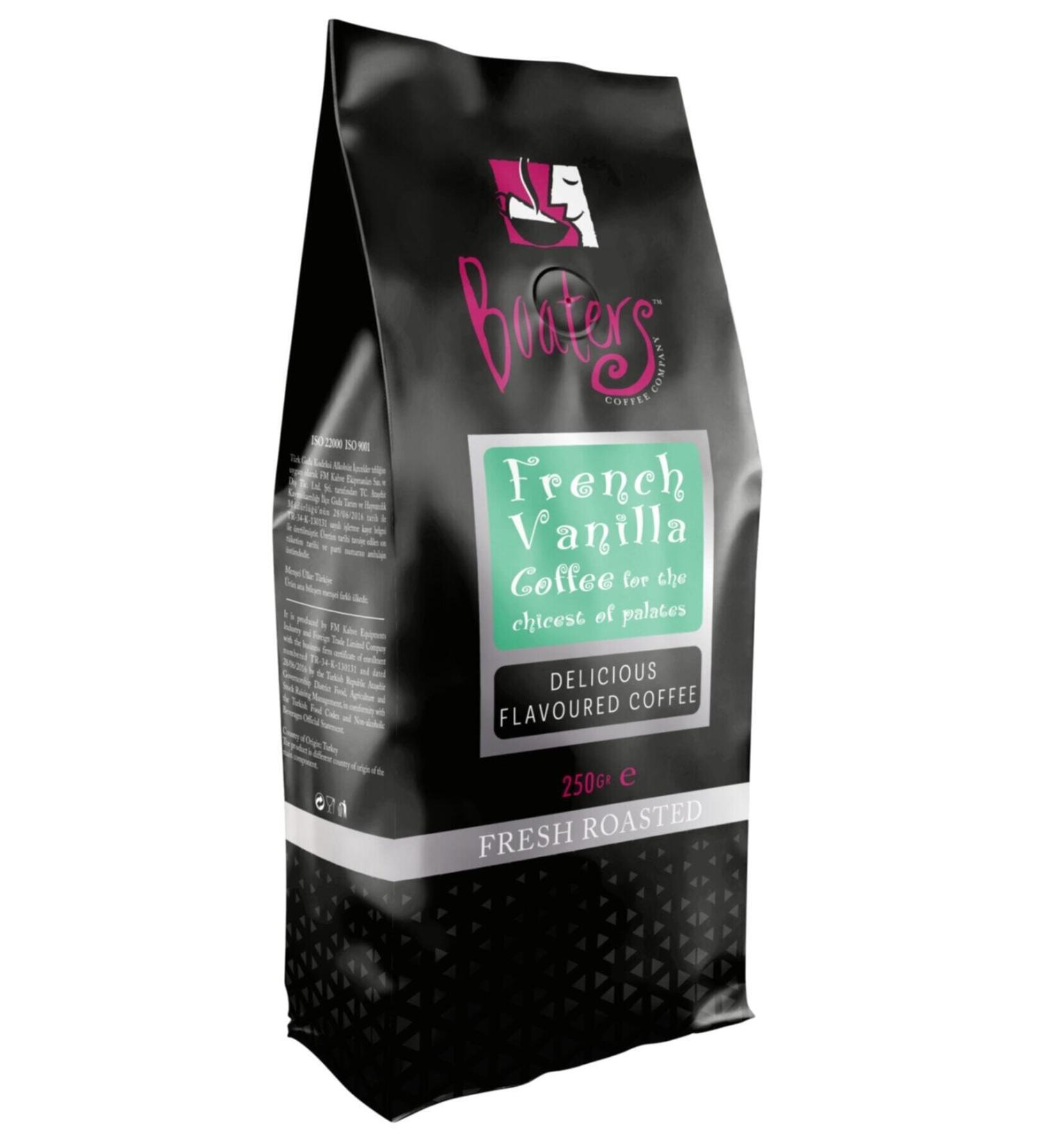 Boaters Filter Coffee | French Vanilla | 250 gr -