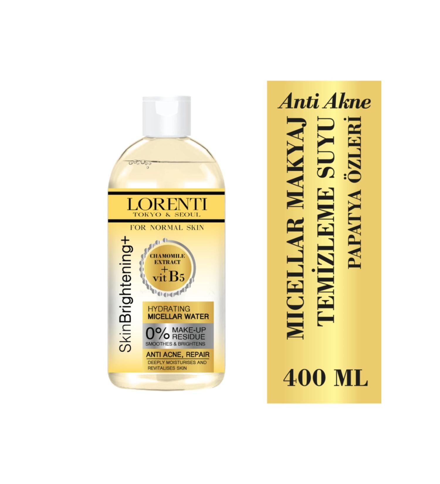 LORENTI Micellar Make-Up Remover Water with Chamomile Extract 400 ml