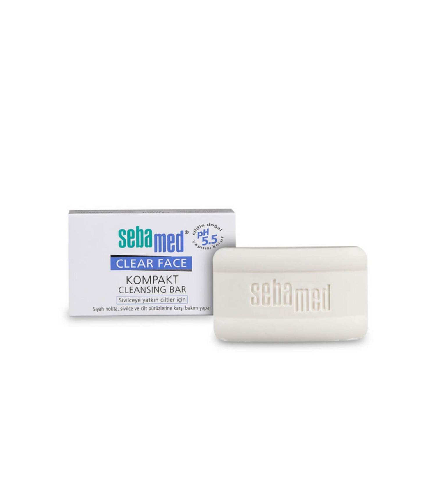 Sebamed Clear Face Compact Cleaning Bar For Acne Prone Skin 100gr