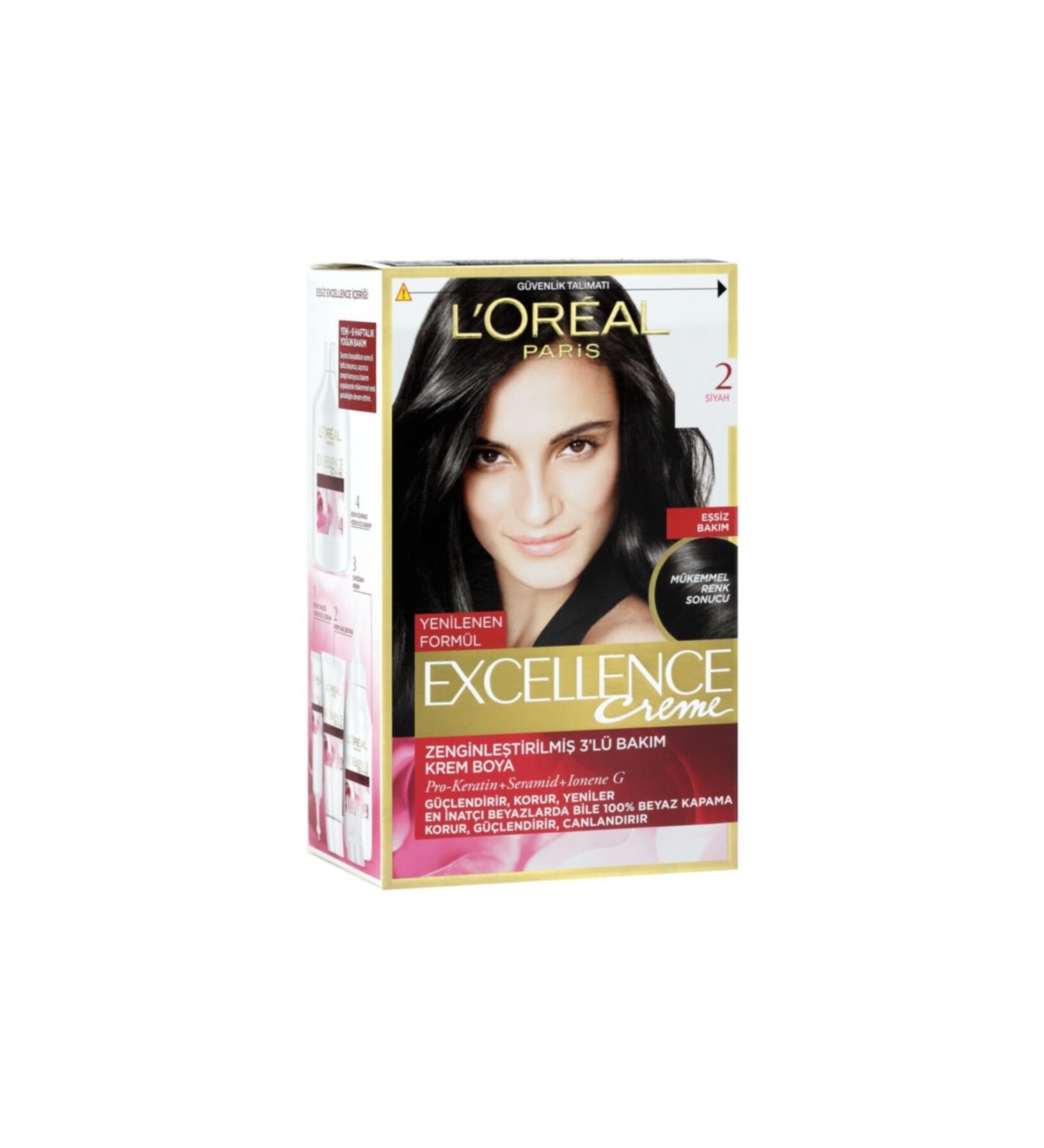 L'Oreal Paris Excellence Cream 2 Black