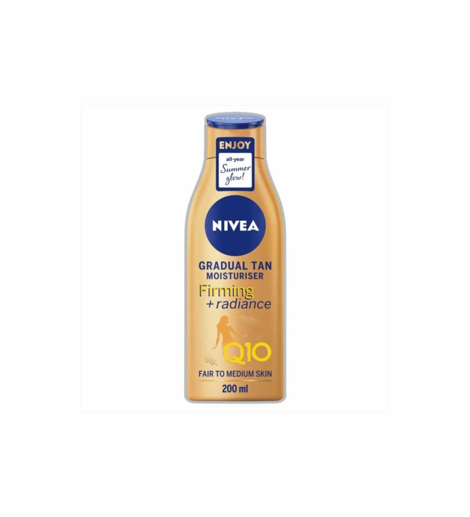 NIVEA Body Q10 Firming & Tanning Lotion 200 Ml