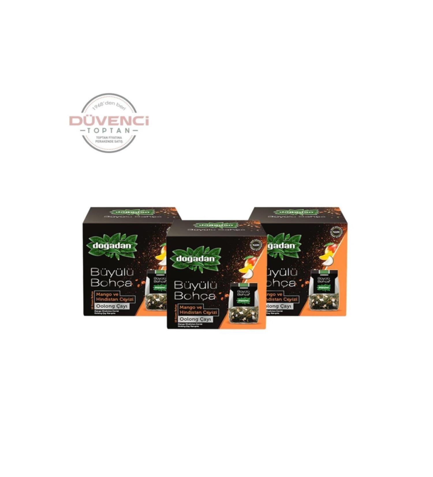 Nature's Magical Pack Oolong Mango and Coconut Tea Bag Set of 3