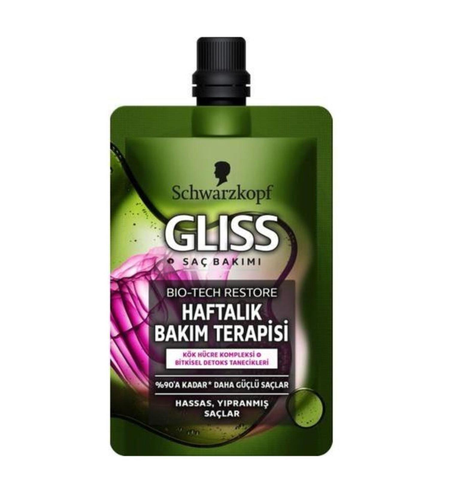 Gliss "bio-tech Weekly Care Therapy 50 Ml"