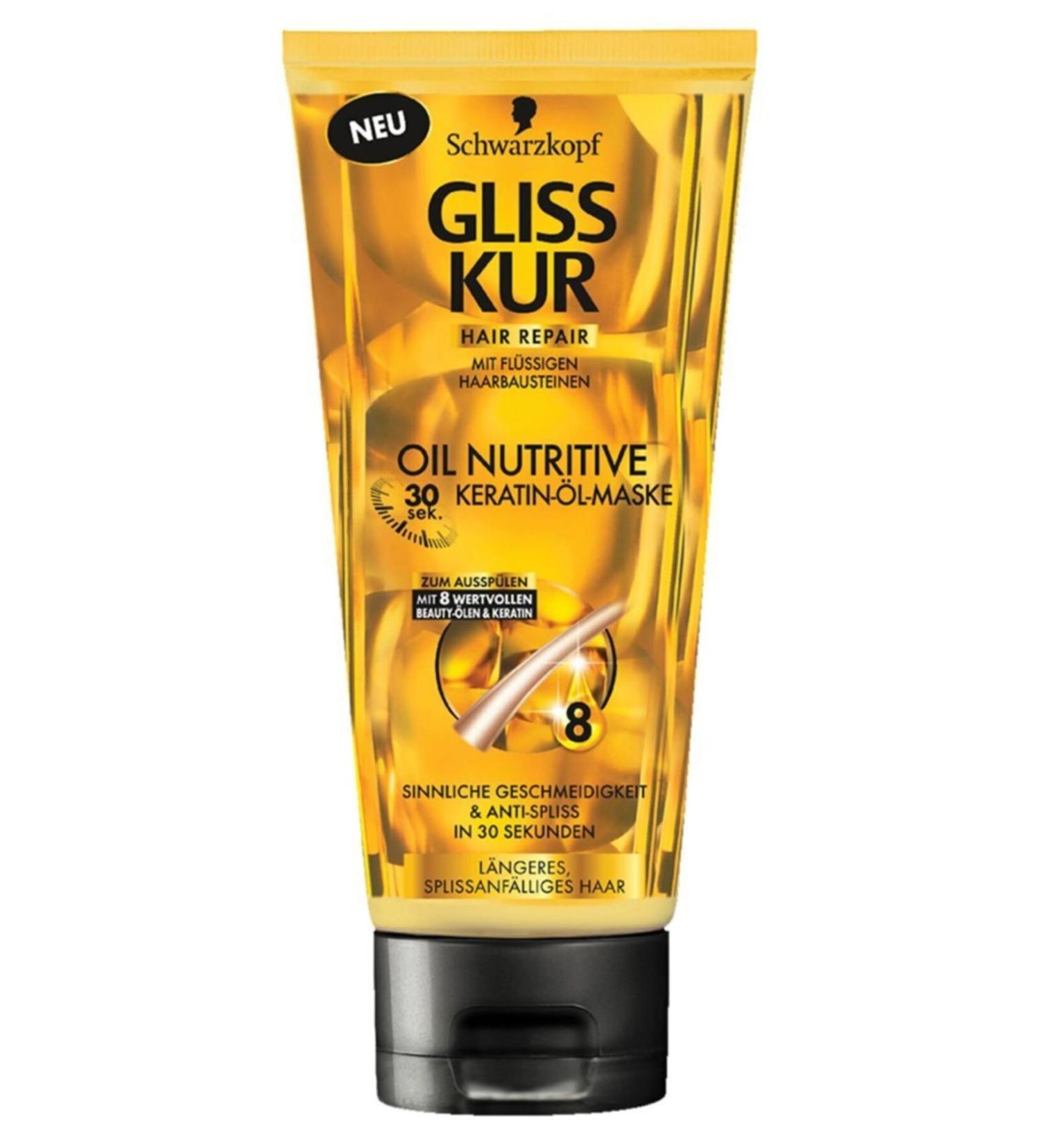 Gliss Care Mask for Long Hair That Breaks Easily 200 ml 4015001004786