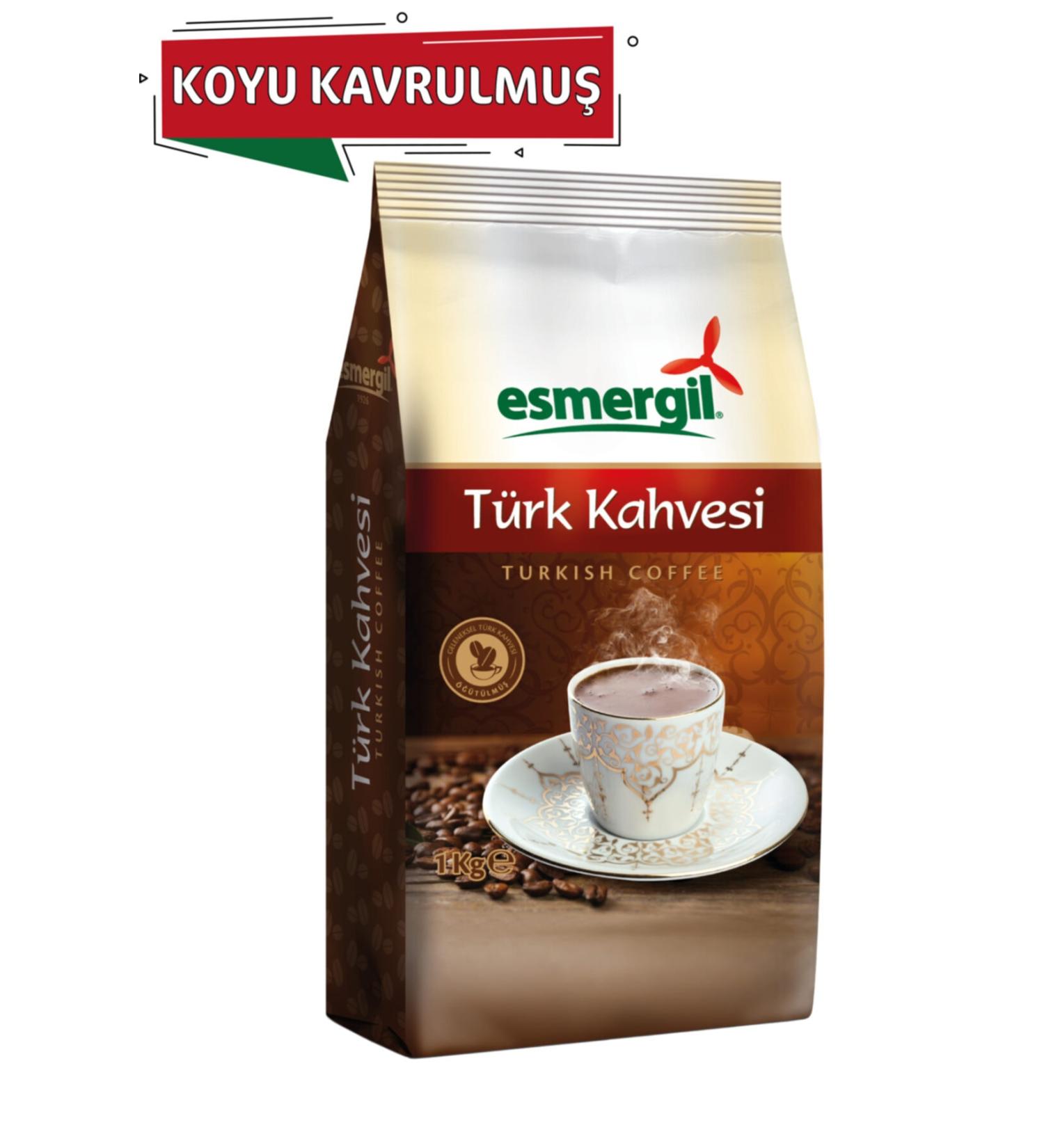 Esmergil Dark Roasted Turkish Coffee 1 Kg