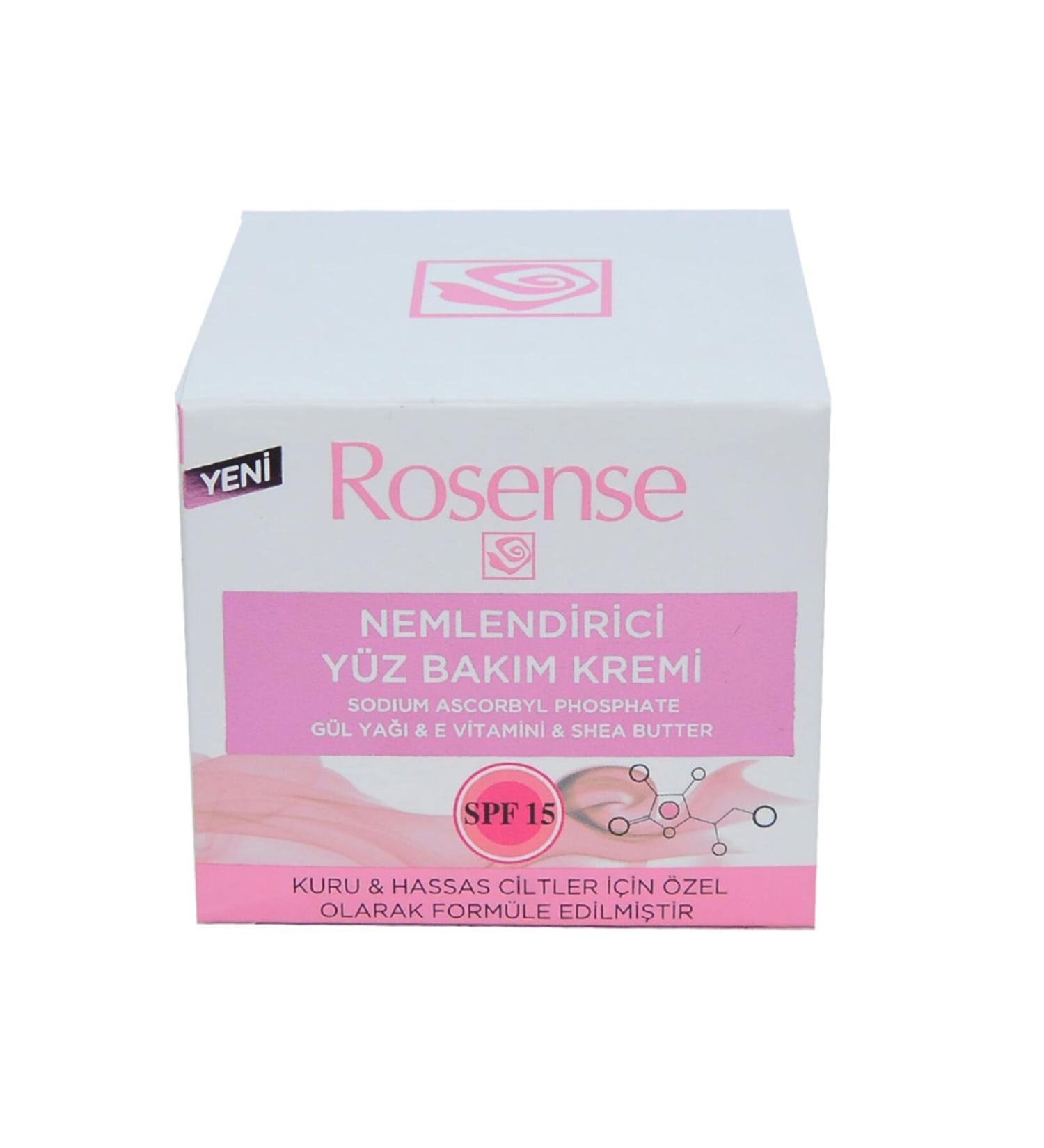 Rosense Moisturizing Face Care Cream Dry and Sensitive Skin 50 Ml - Buy Online on GoSupps.com