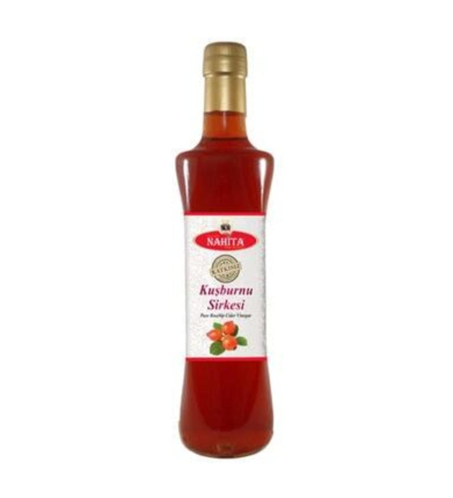 Nahita Rosehip Vinegar - 500ml - Natural Fermentation -