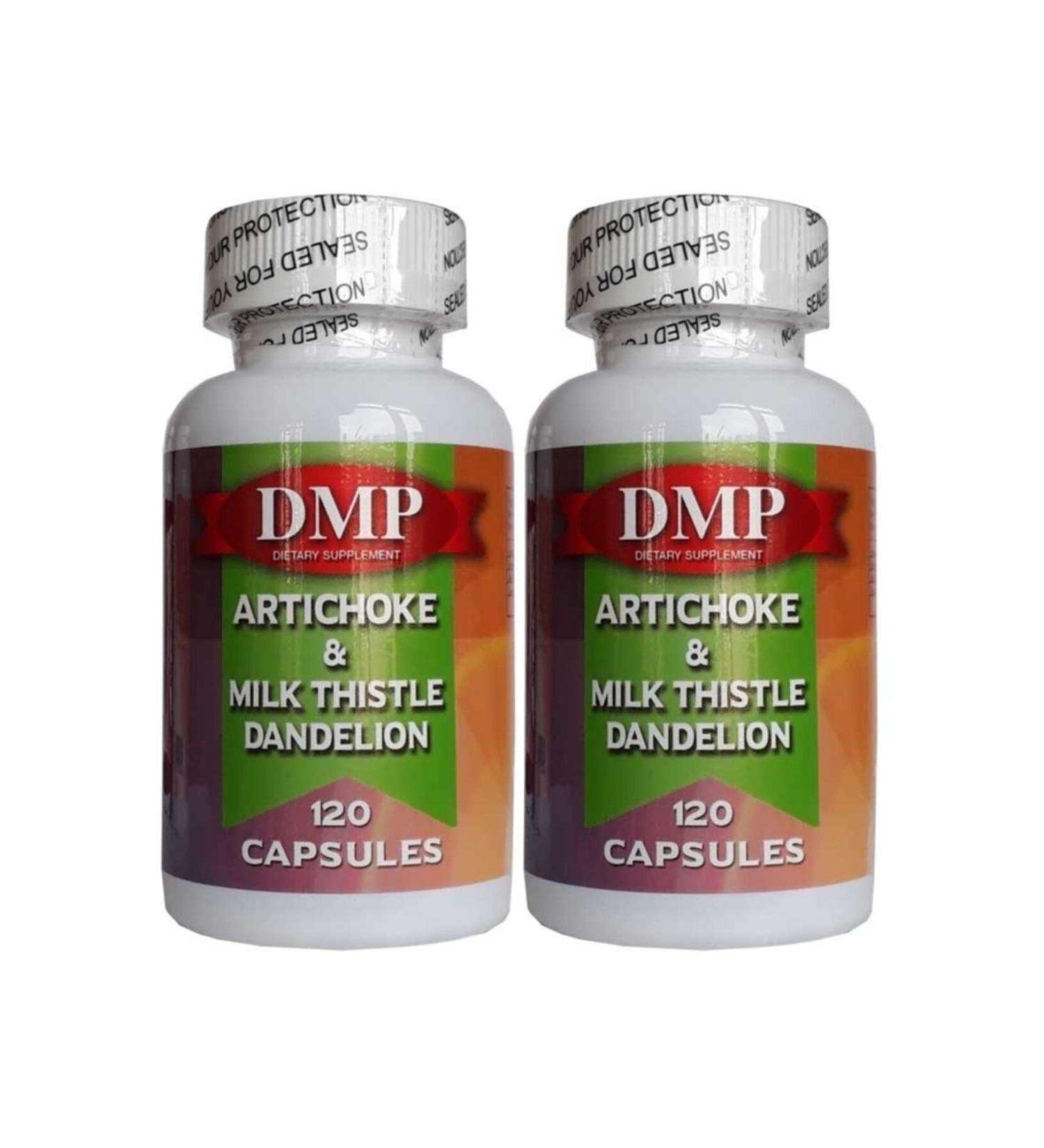 DMP Artichoke Milk Thistle 120 Capsules 2 Boxes