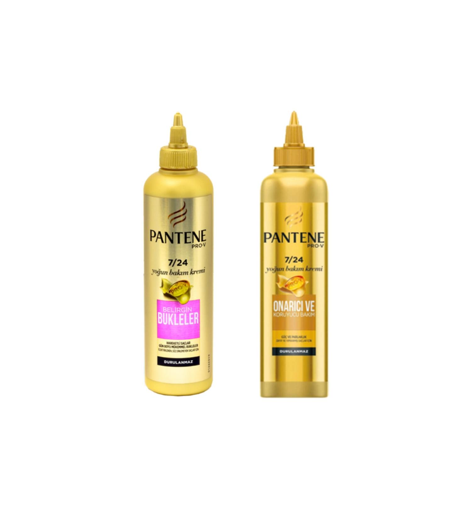 Pantene 7/24 Instant Repair and Protection Conditioner + 7/24 Curls Conditioner 300 Ml