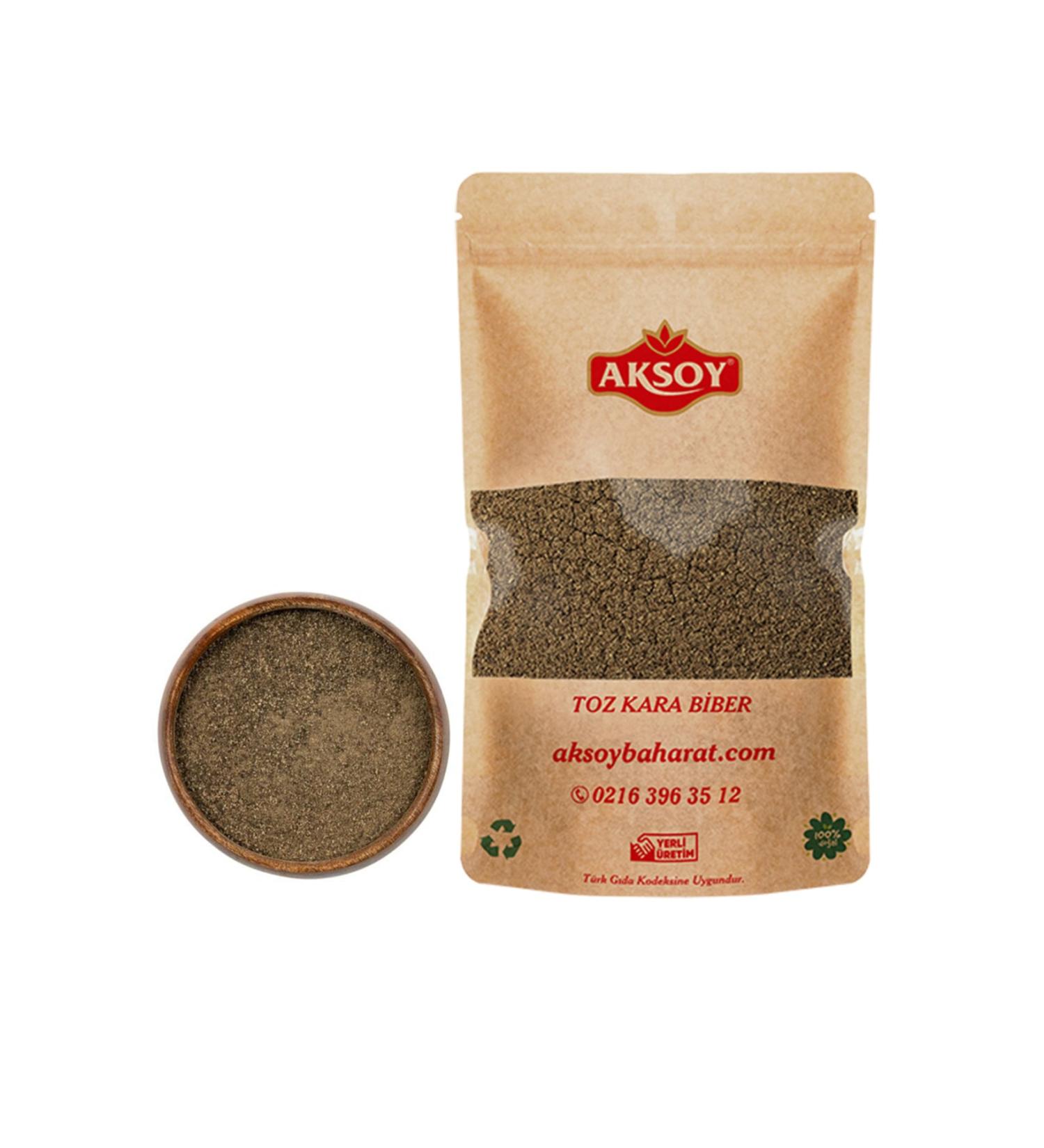 AKSOY Black Pepper Powder 500 gr
