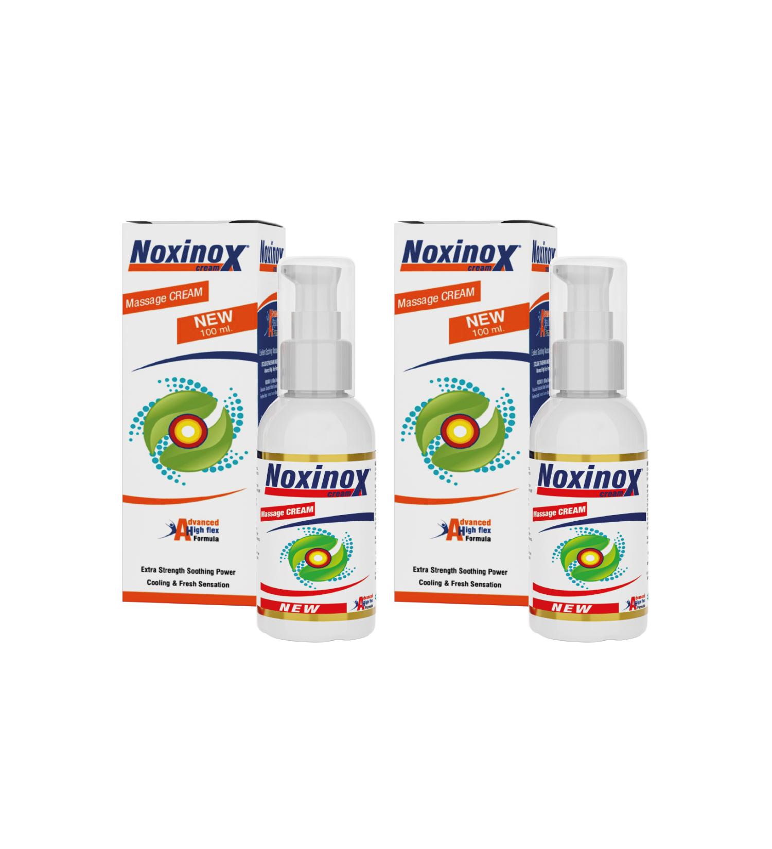 Com Noxinox Cream 100 Ml Massage Cream 2 Pack