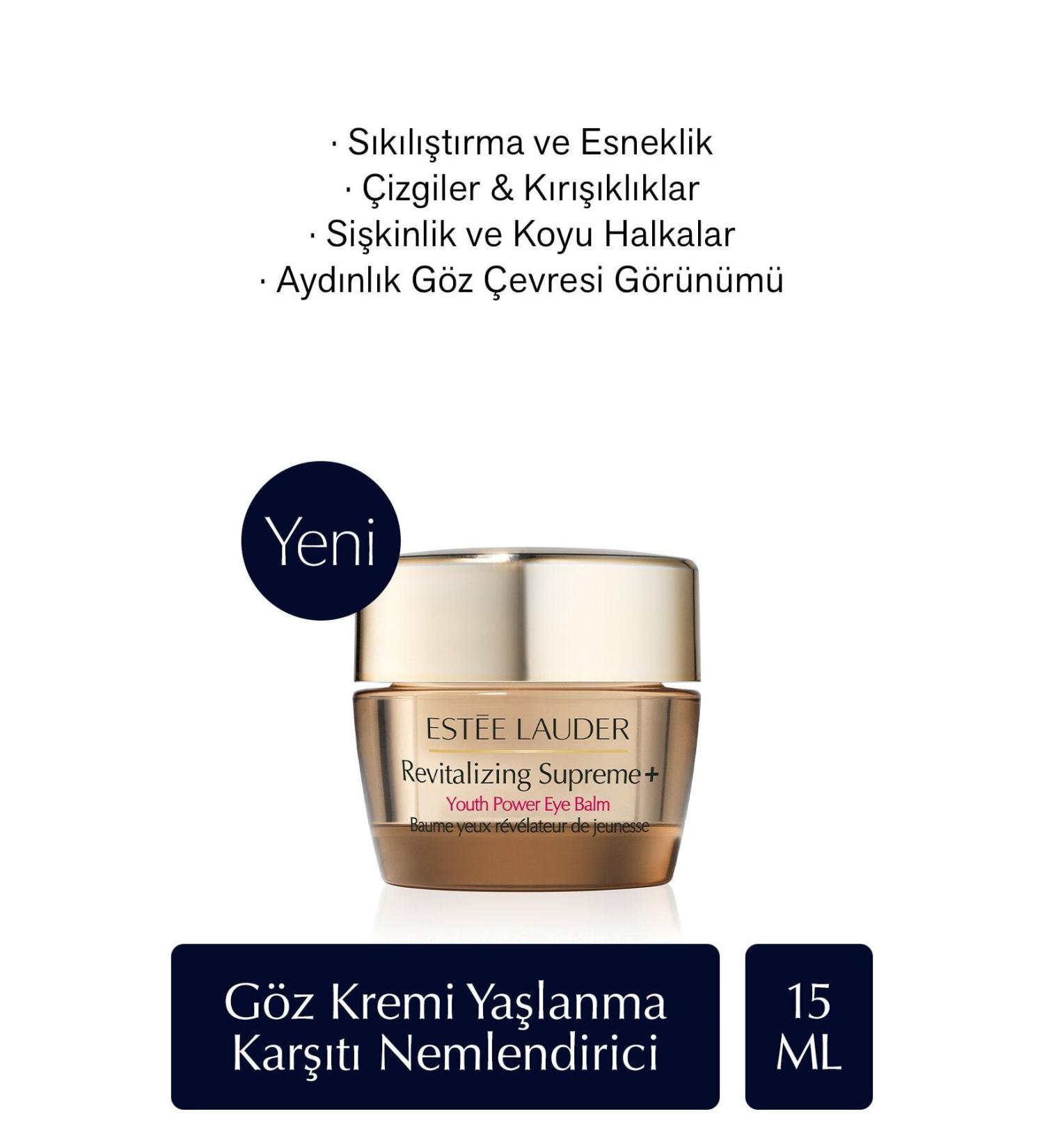 Estee Lauder REVITALIZING ANTI-DARK CIRCLE MULTI-PURPOSE ANTI-AGING EYE CREAM 15ML GKHAIR468