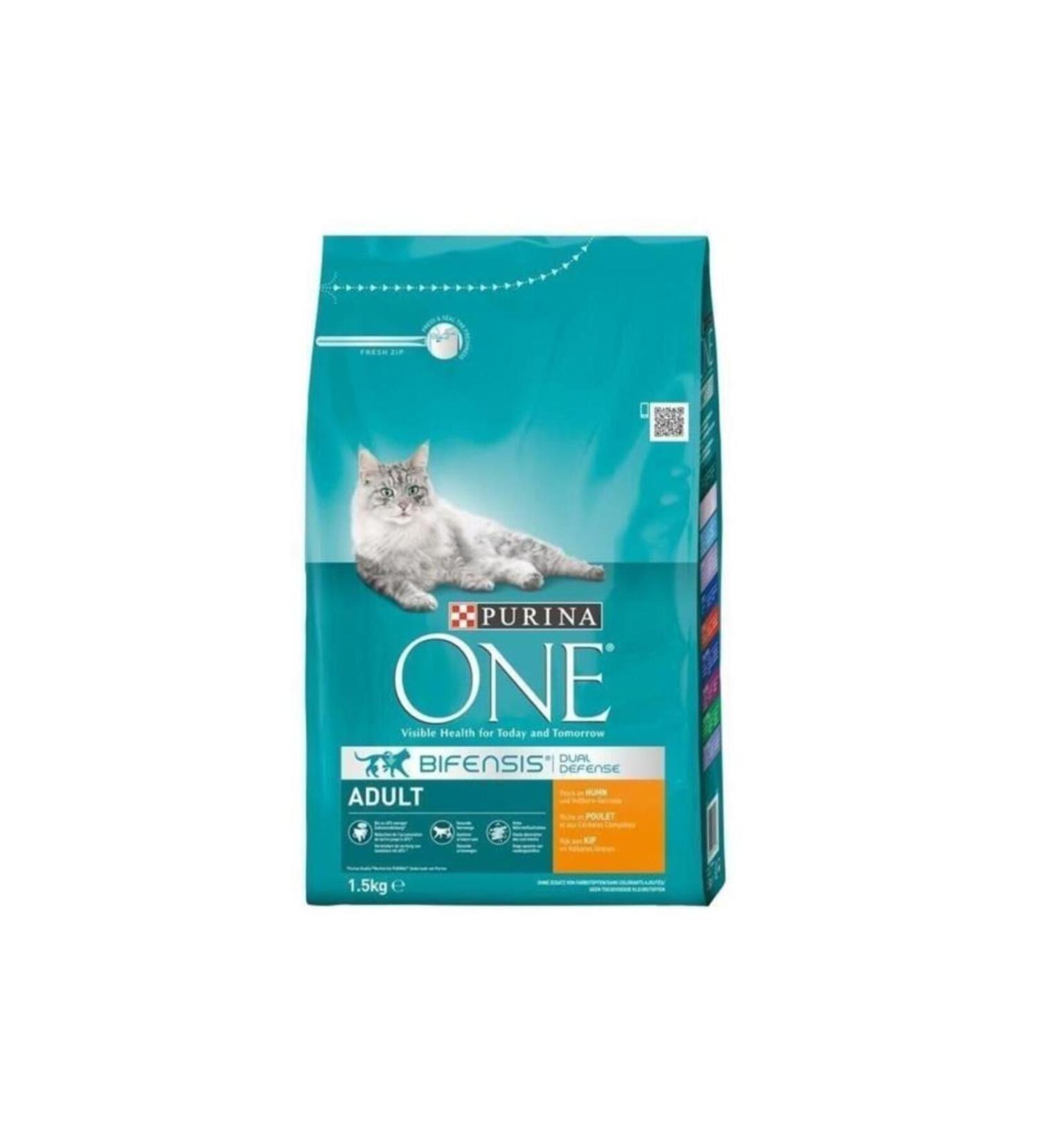 Purina One Adult Cat Food with Chicken 1.5 Kg