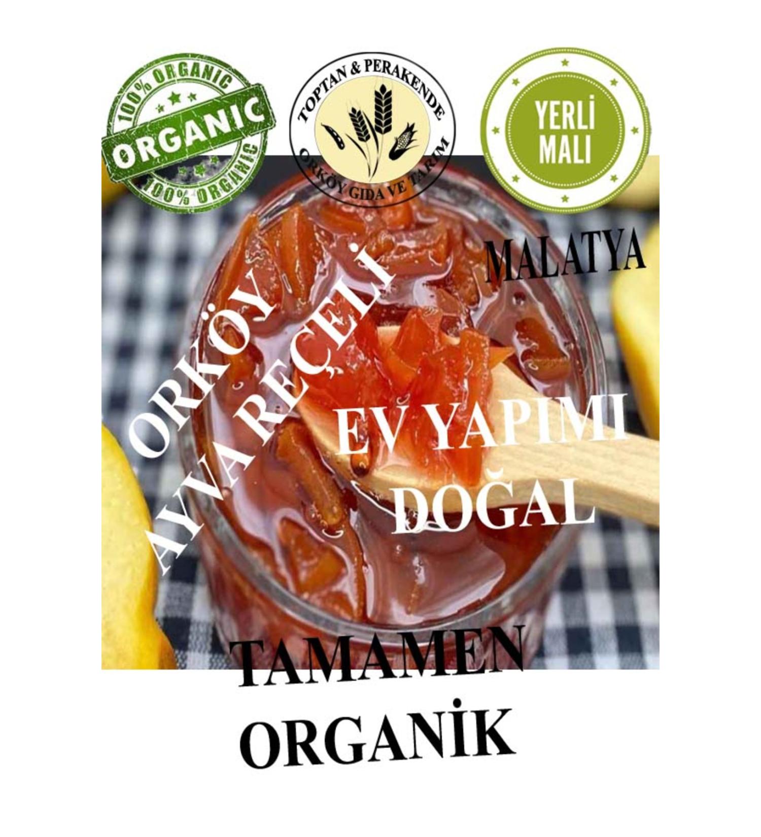 orkoy ORKOY Homemade Quince Jam 1 Kg - ALL NATURAL - ORGANIC