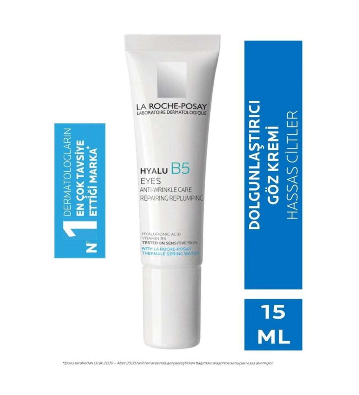 La Roche Posay HYALU B5 EYES CREAM THAT GIVES A FULL LOOK TO THIN AND TIRED EYE AREA - 15 ML - Buy Online on GoSupps.com
