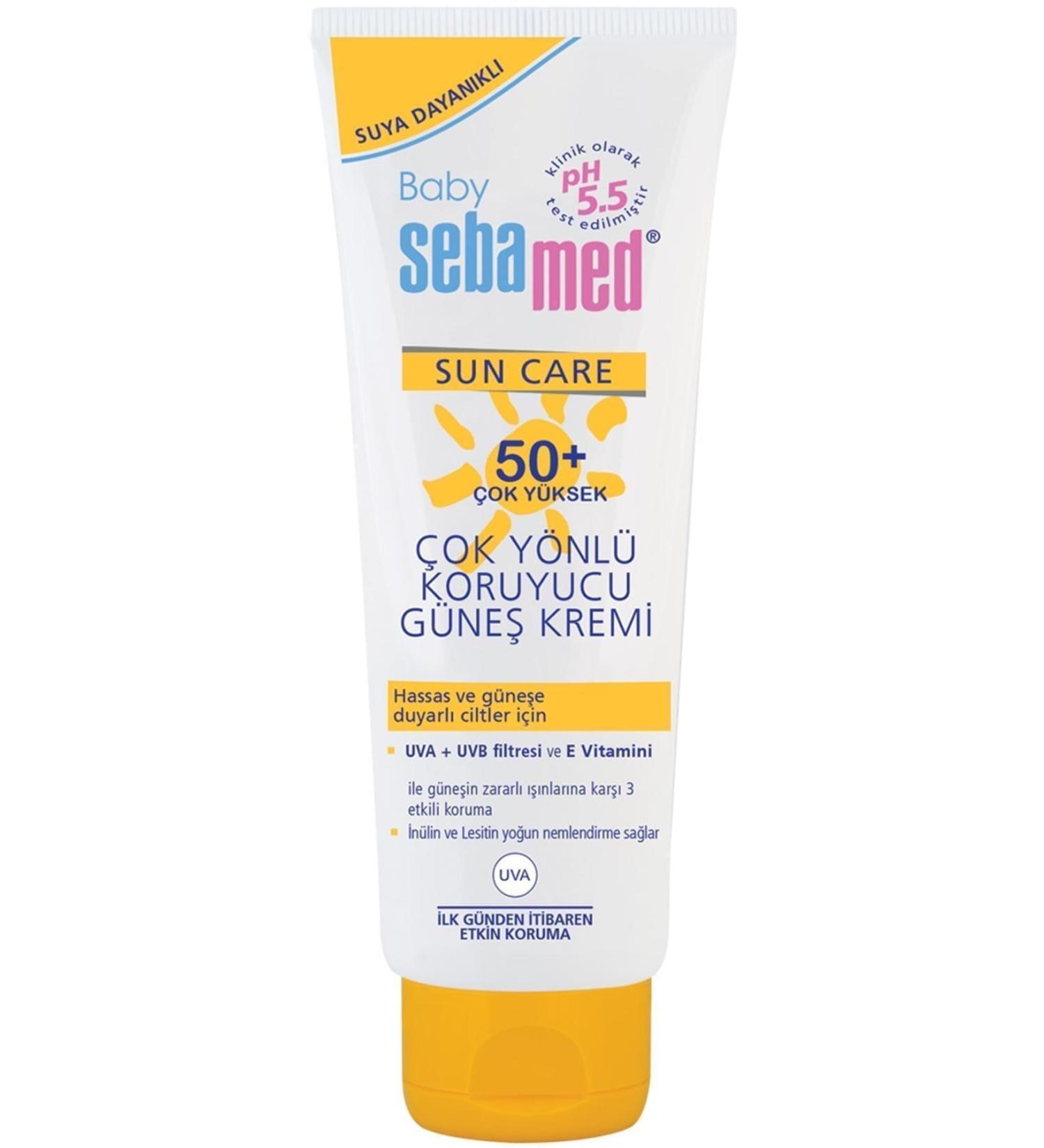 Sebamed WATER RESISTANT SPF 50+ SKIN PROTECTIVE BABY SUNSCREEN 75 ML GKHAIR380
