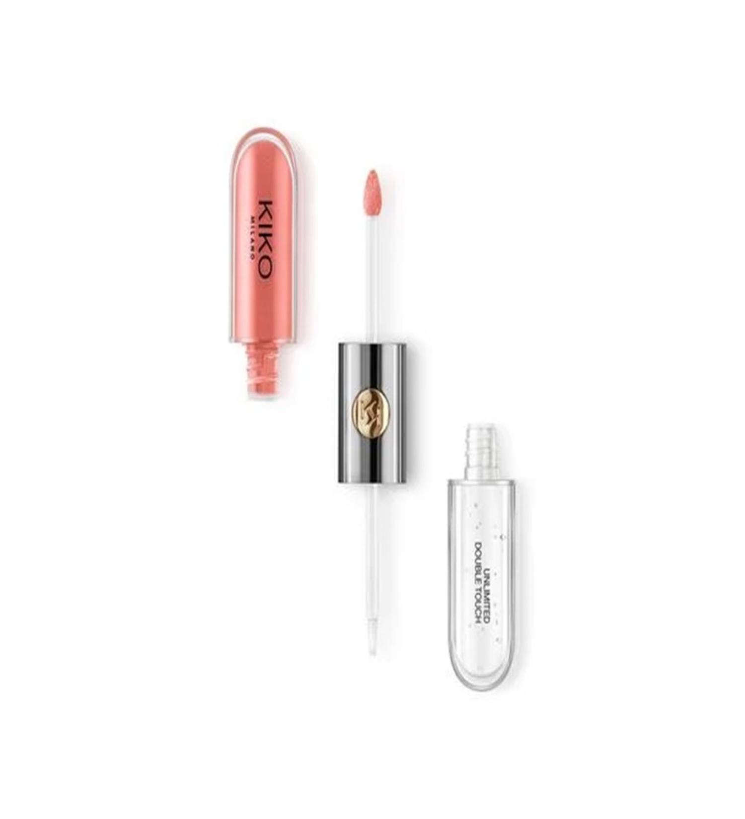 kiko milano Unlimited Double Touch & 12 Hour Effective Long Lasting Shiny Ultra Intense and Shiny Lipstick