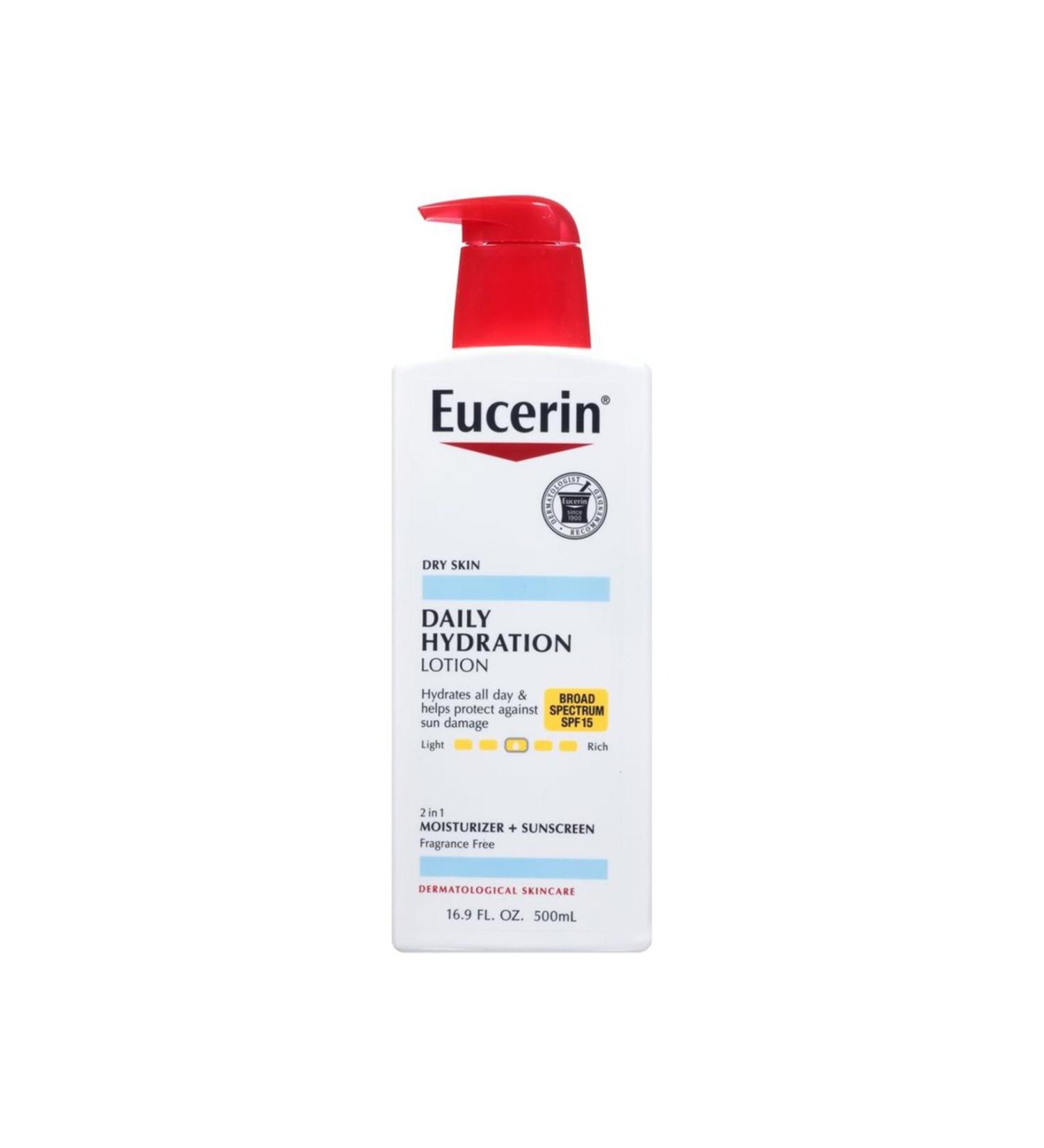 Eucerin Daily Hydration Lotion 500 mL SPF 15