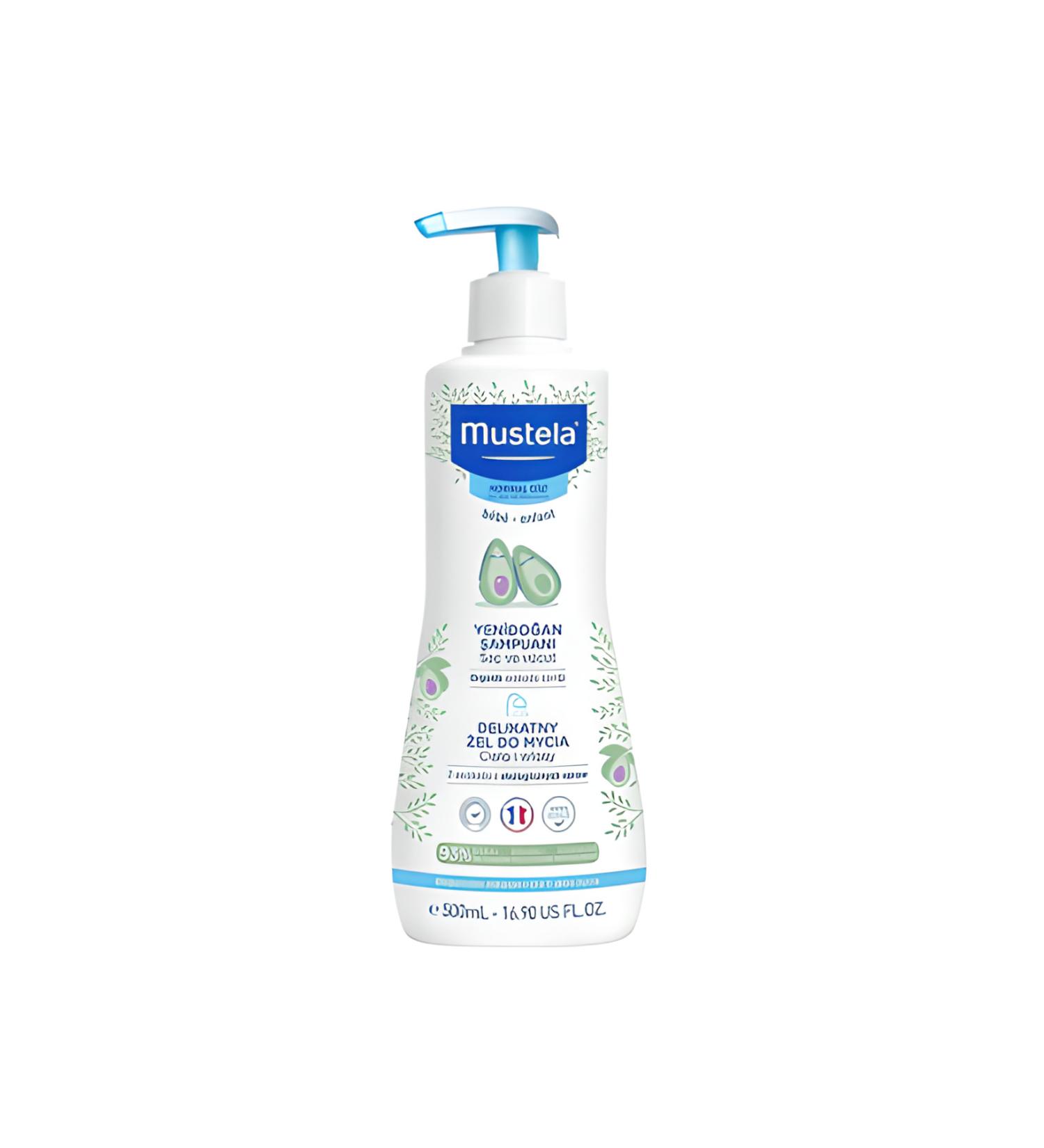 Mustela Gentle Cleansing Gel Newborn Shampoo 500 ml - Buy Online on GoSupps.com