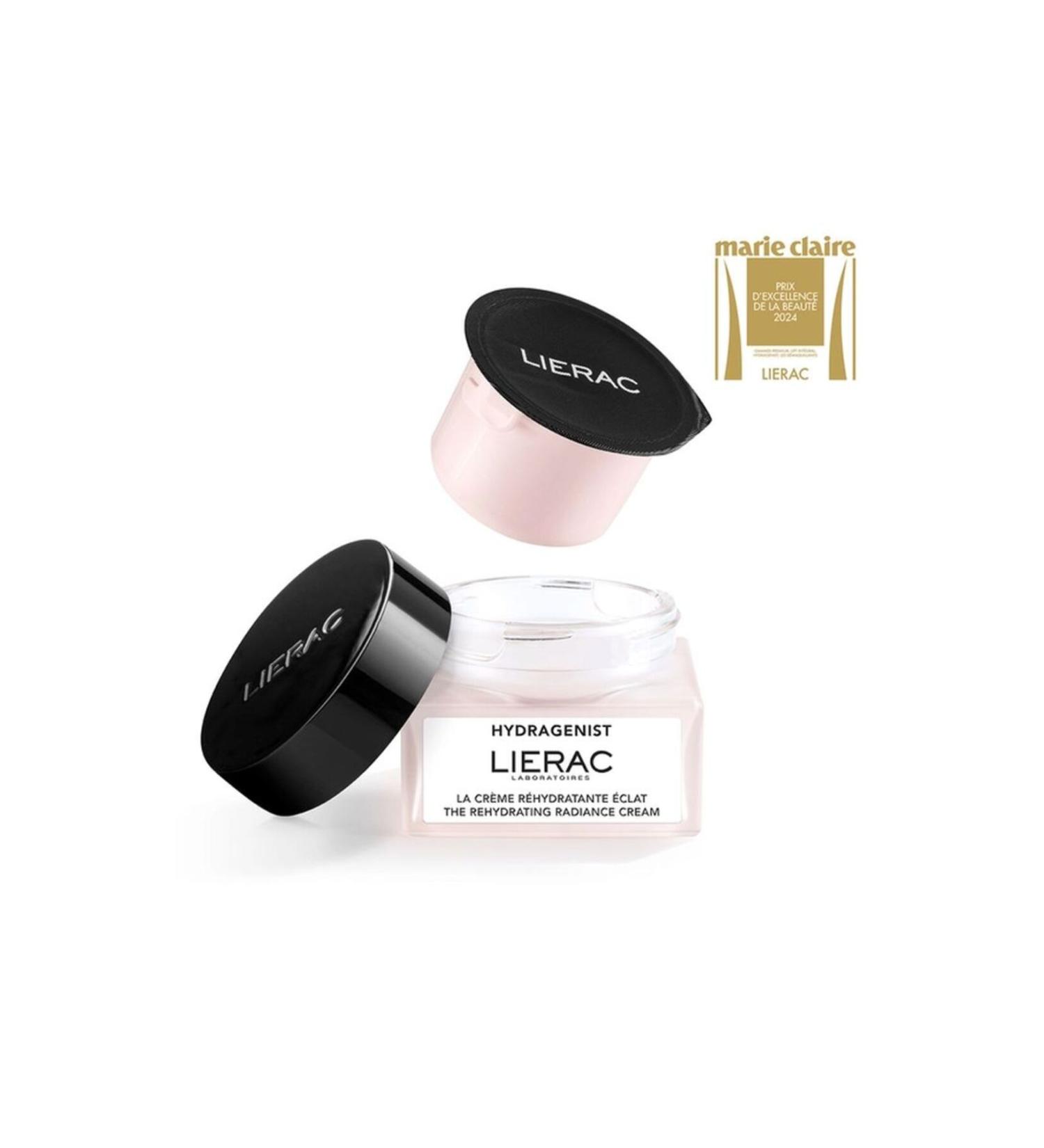 Lierac HYDRAGENIST MOISTURIZING & SHINE CREAM REPLACEMENT CAPSULE-50 ML - Buy Online on GoSupps.com