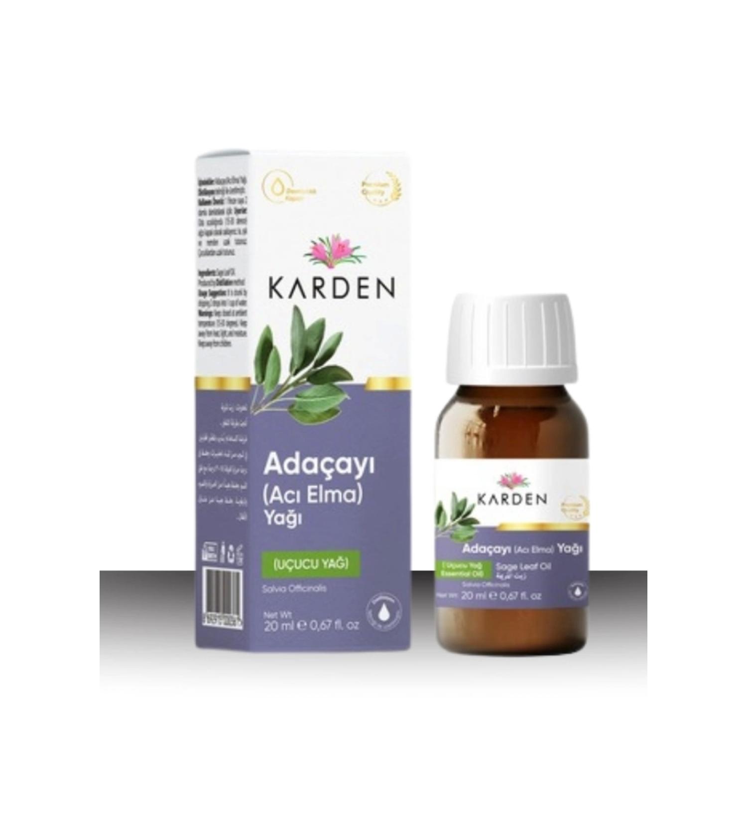 Happymodds Sage (Bitter Apple oil) 20 ml Stomach Health Appetite Immune System Anti-Inflammatory E