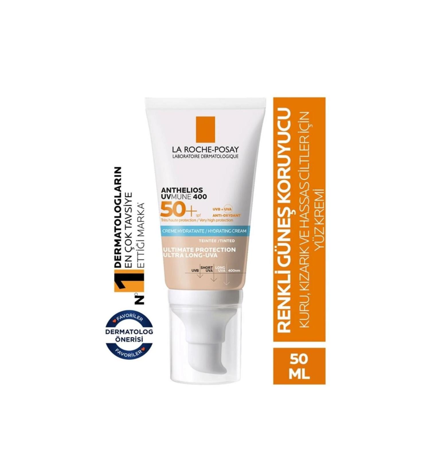 La Roche Posay ANTHELIOS UVMUNE HYDRATING COLOURED SUN CREAM SPF50+ 50 ML