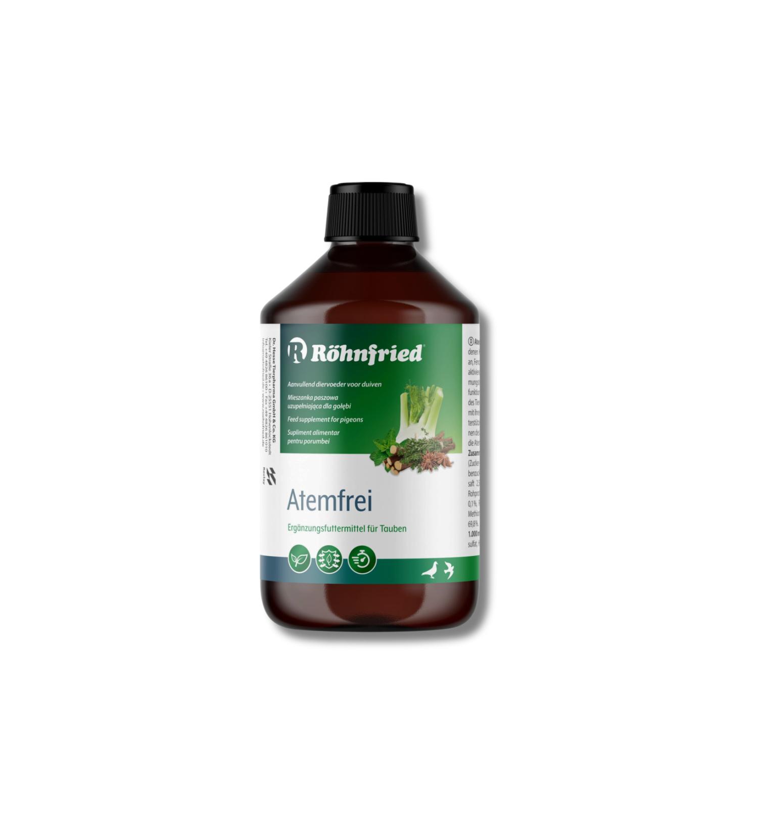 R hnfried Atemfrei Upper Respiratory Problem 100 ml (GLASS BOTTLE WITH SEALABLE CAP - SPLIT PRODUCT FROM ORIGINAL BOTTLE)