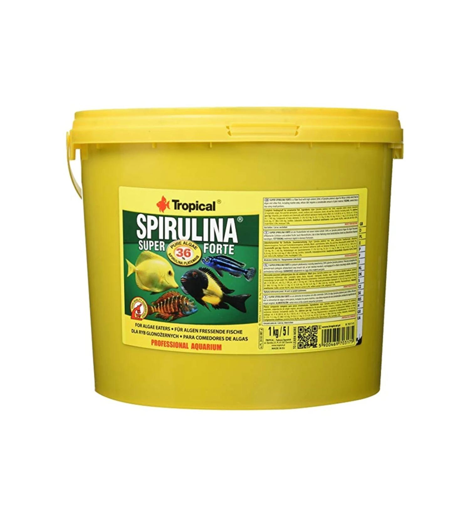 Tropical Super Spirulina Forte Flakes 100 grams