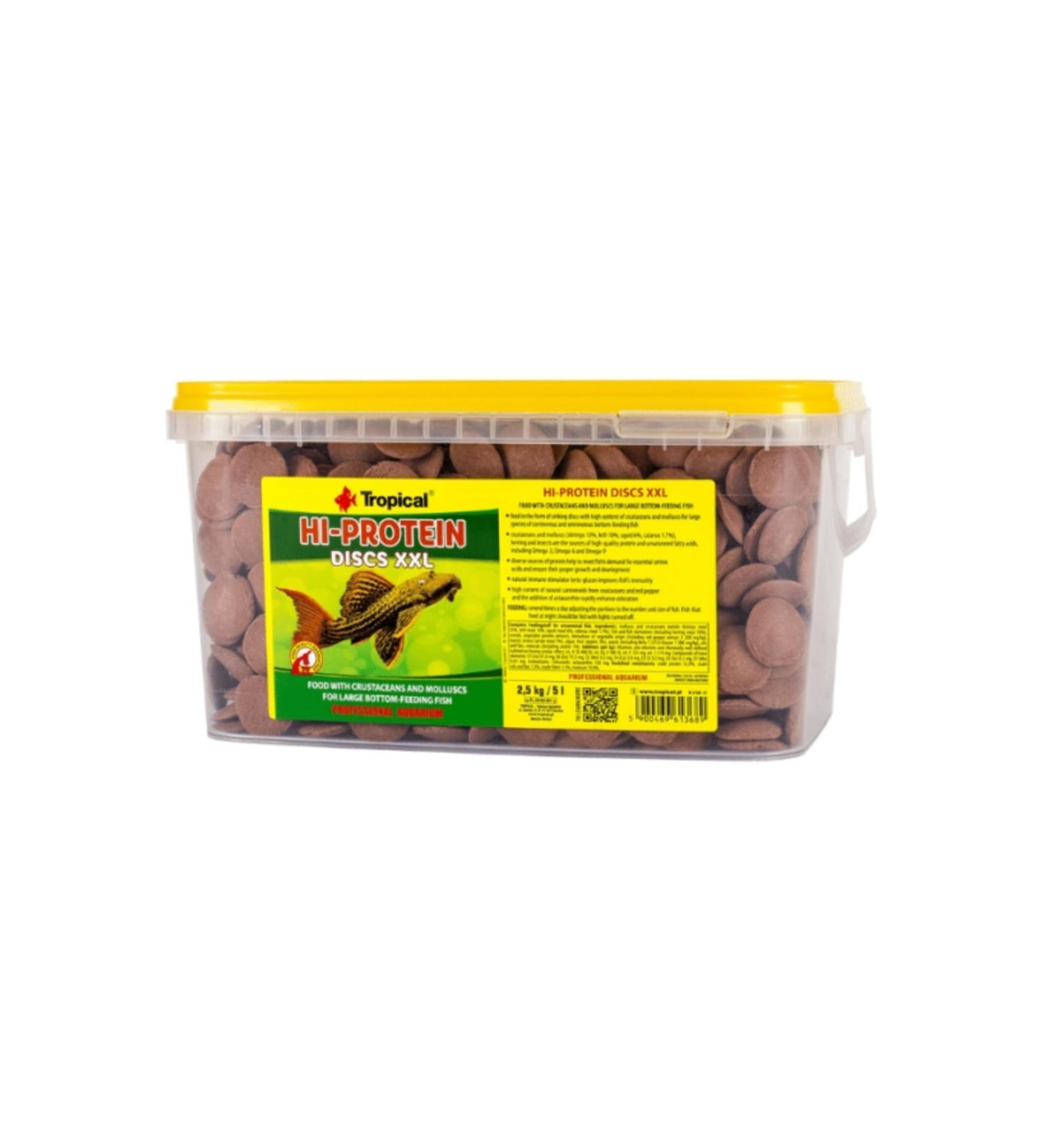 Tropical Hi -protein Discs Xxl Stingray Food 100 grams