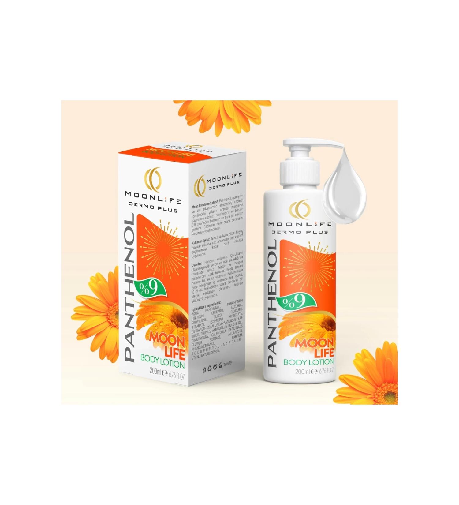 Moonlife Panthenol Body Lotion 9% Liposomal 200 ml