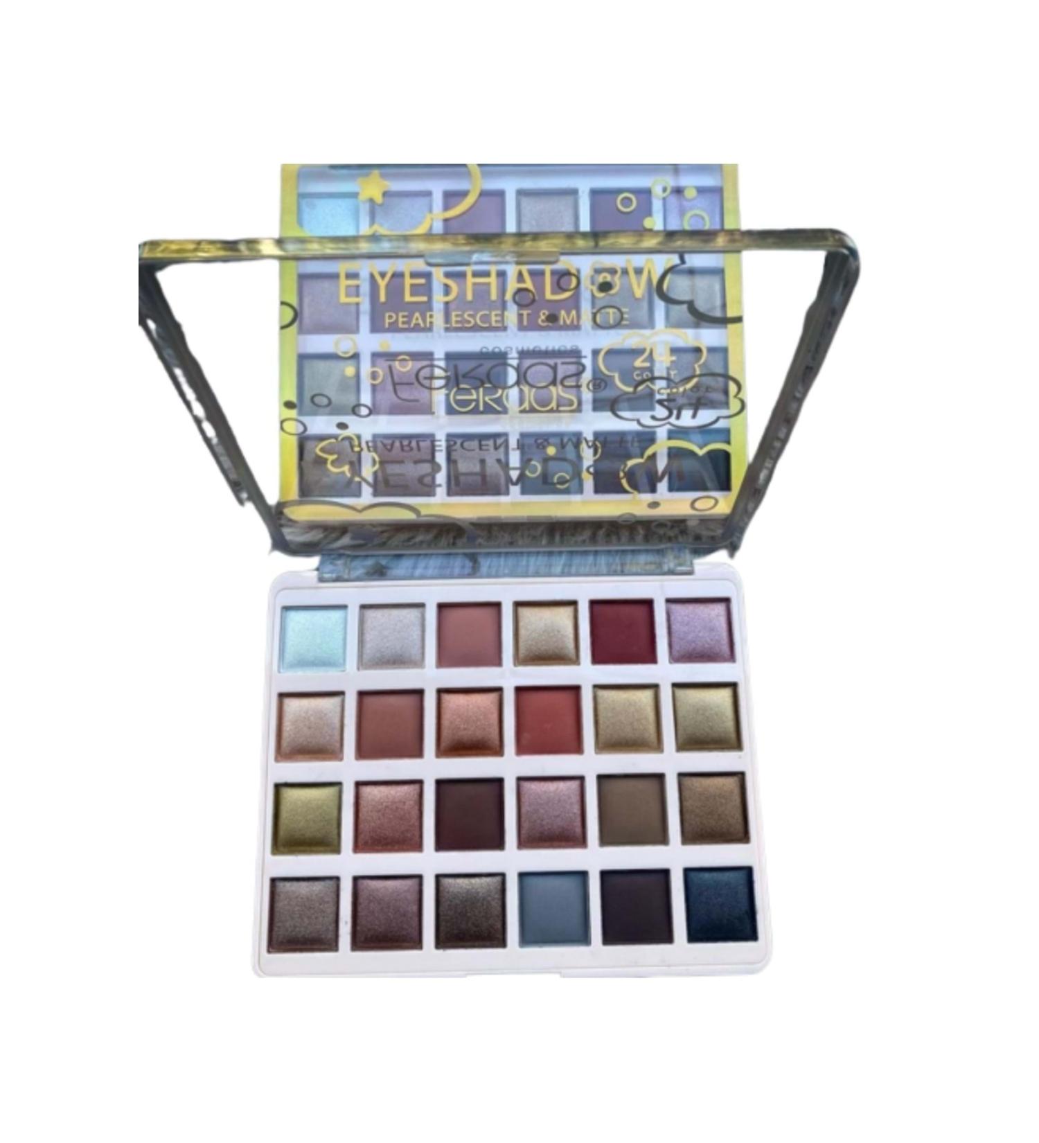 PotSil Feraas Cosmetics 24 Eyeshadow Palette 01
