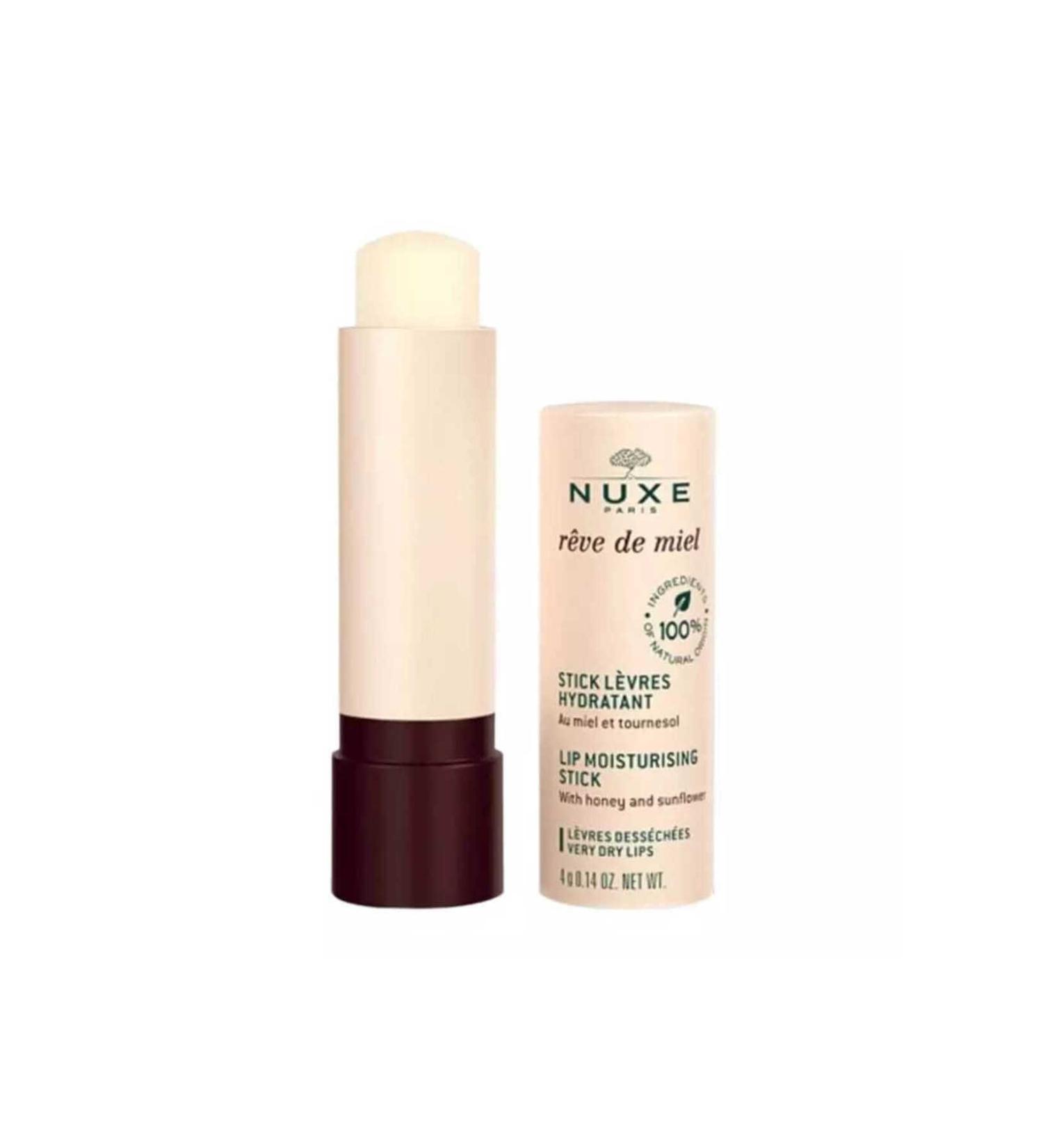 Nuxe Reve De Miel Stick Levres Lip Care Cream 4gr