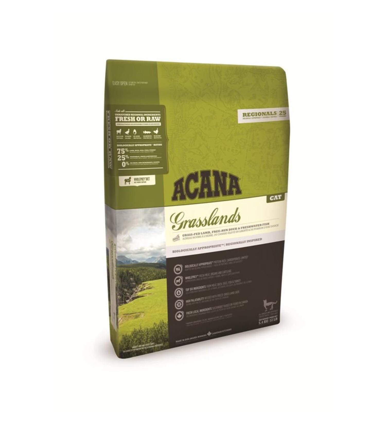 Acana Grasslands Grain Free All Breed Cat Food 1.8 Kg