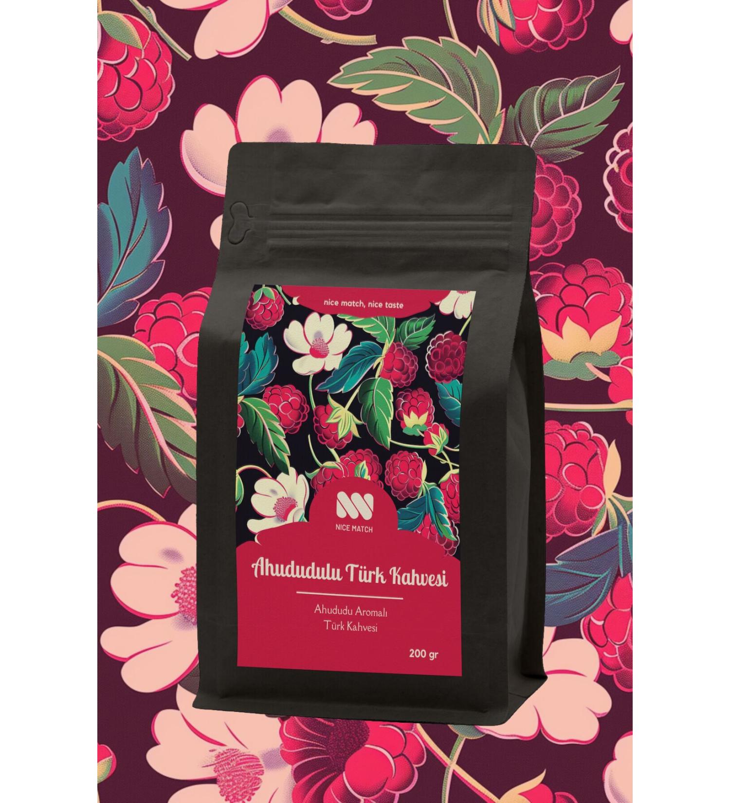 Nice Match Raspberry Turkish Coffee Raspberry Flavored Turkish Coffee 200 Gr - Buy Online on GoSupps.com