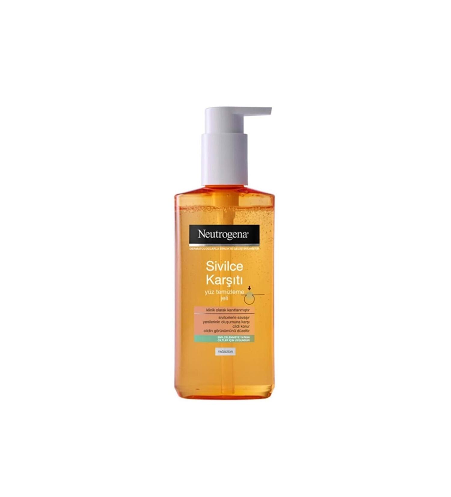 Neutrogena Visibly Clear Anti-Acne Facial Cleansing Gel 200ml